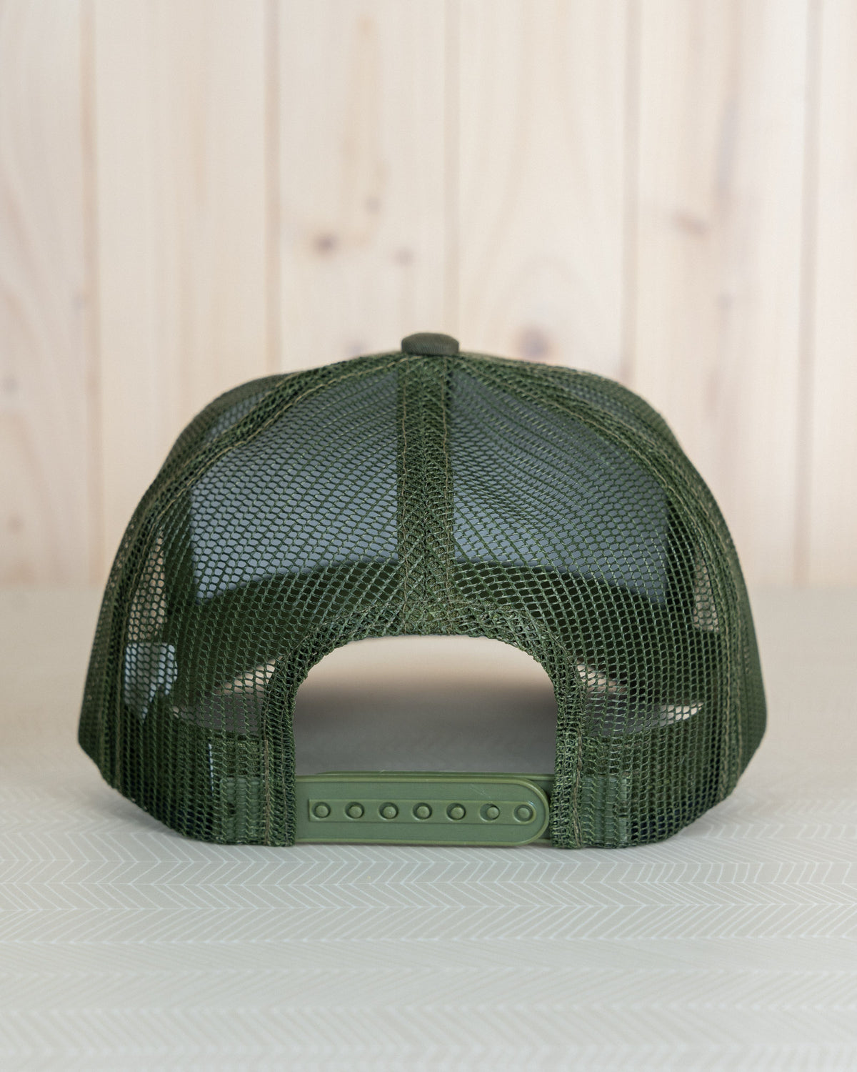 Fly Fishing Hat | Topwater Bass Olive Trucker - Capsize Fly Fishing