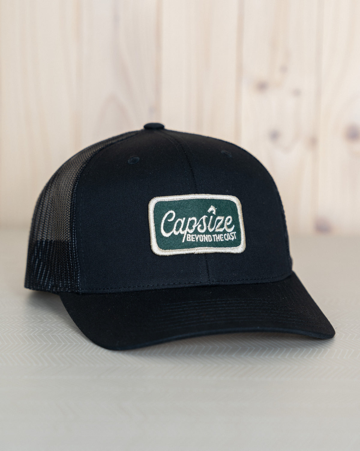 Fly Fishing Hat | Beyond The Cast Black Trucker