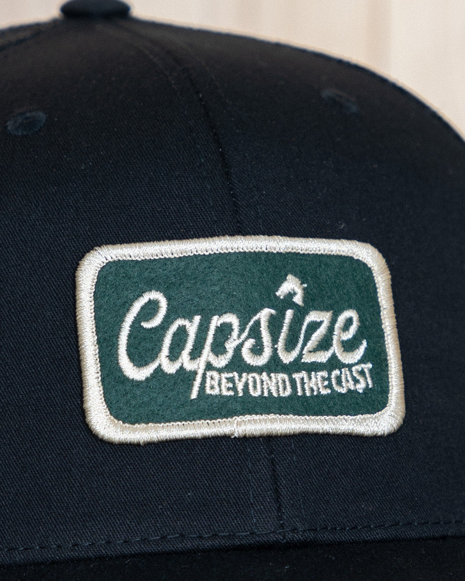 Fly Fishing Hat | Beyond The Cast Black Trucker