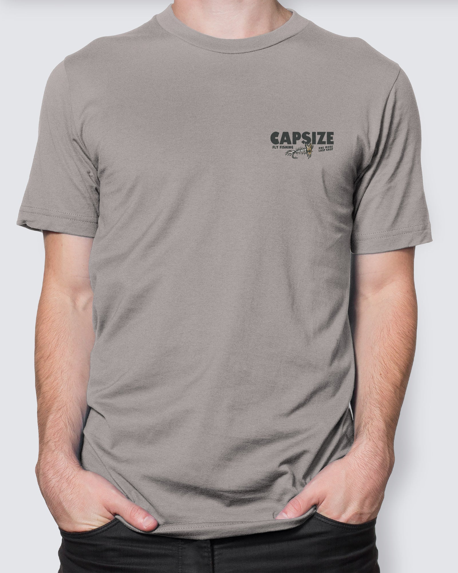 Fly Fishing T-Shirt | Bomber Fly Gravel