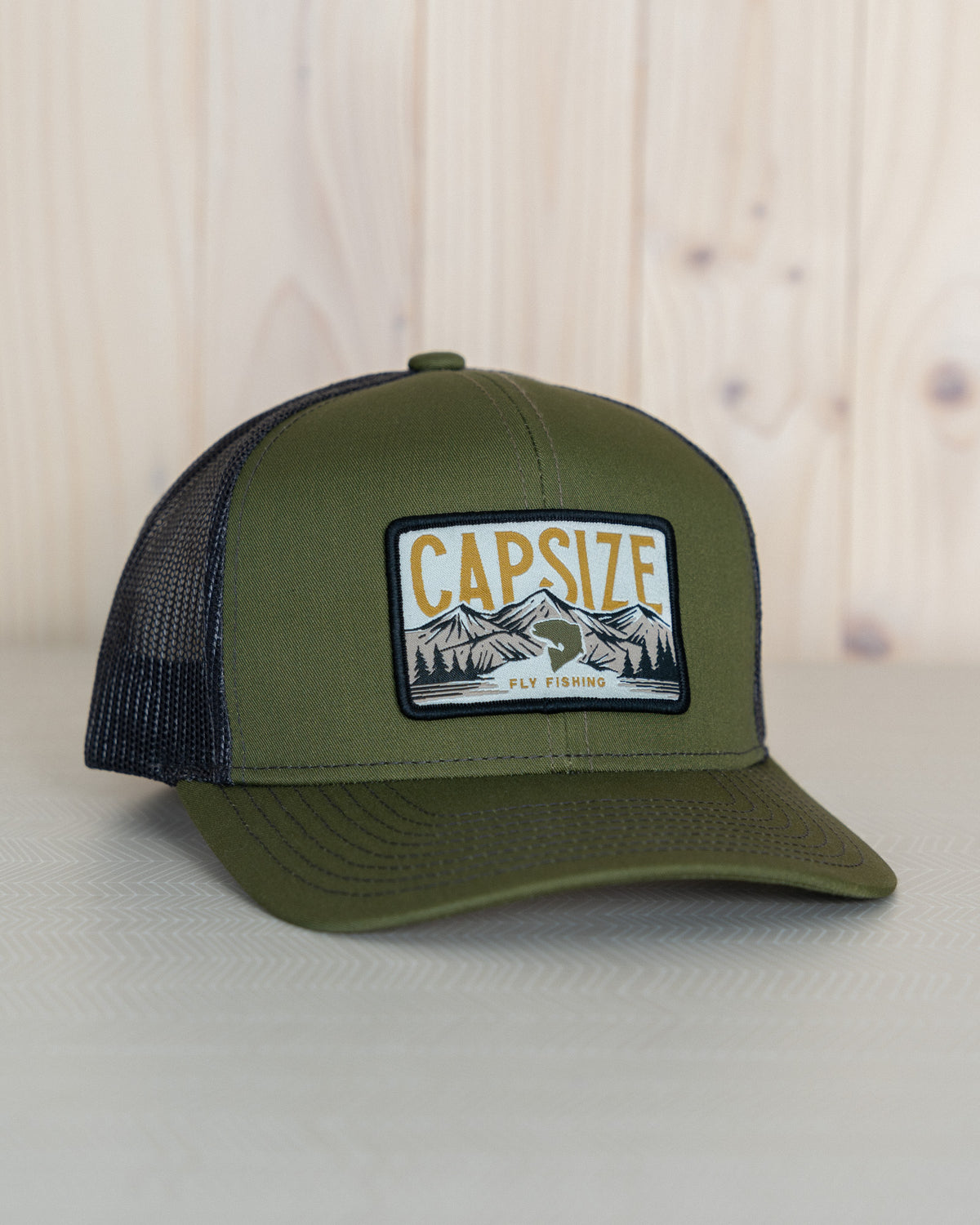 Fly Fishing Hat | Chic-Chocs Loden Trucker - Capsize Fly Fishing