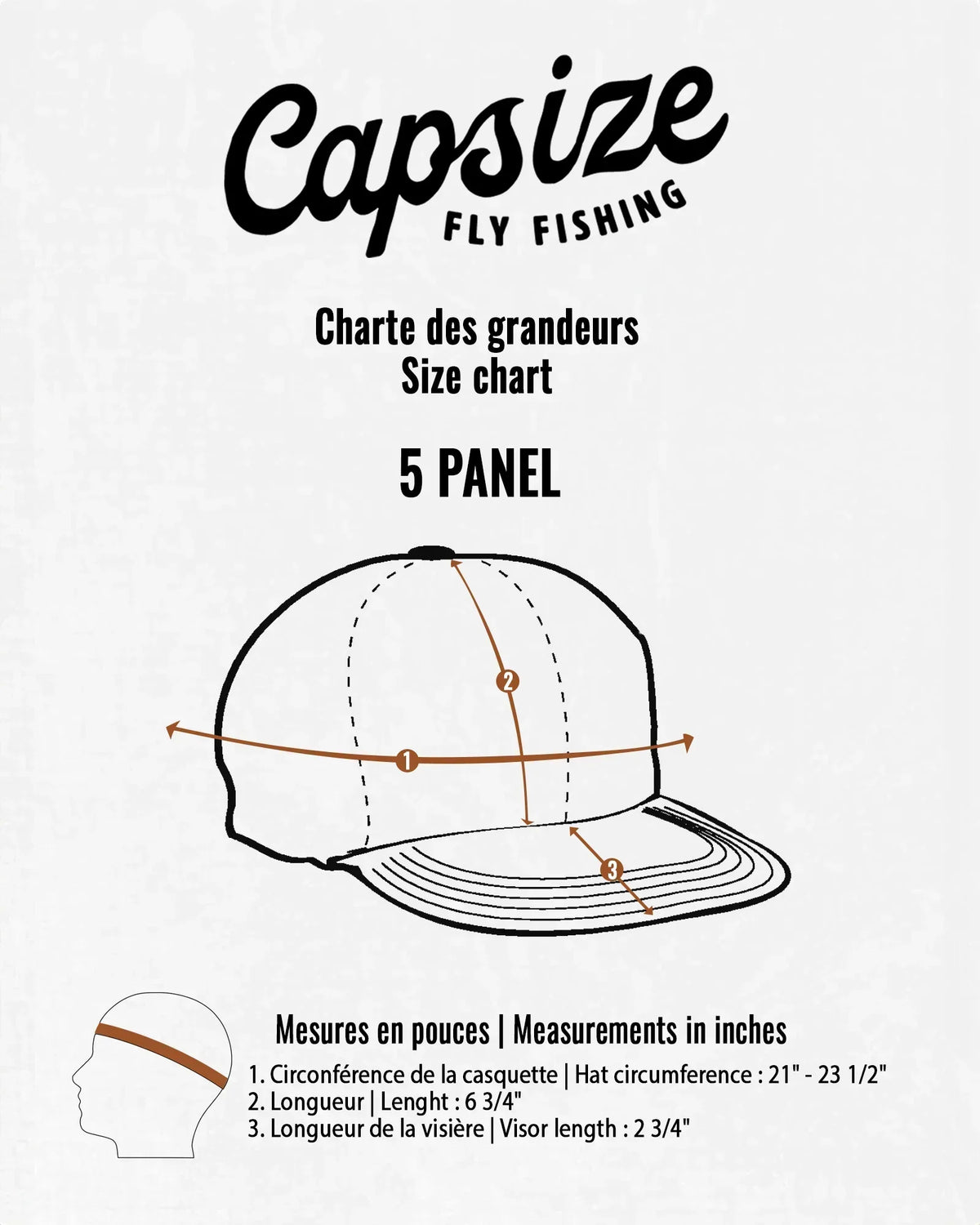 Fly Fishing Hat | Capsize Packable Black & Silver Camper Cap
