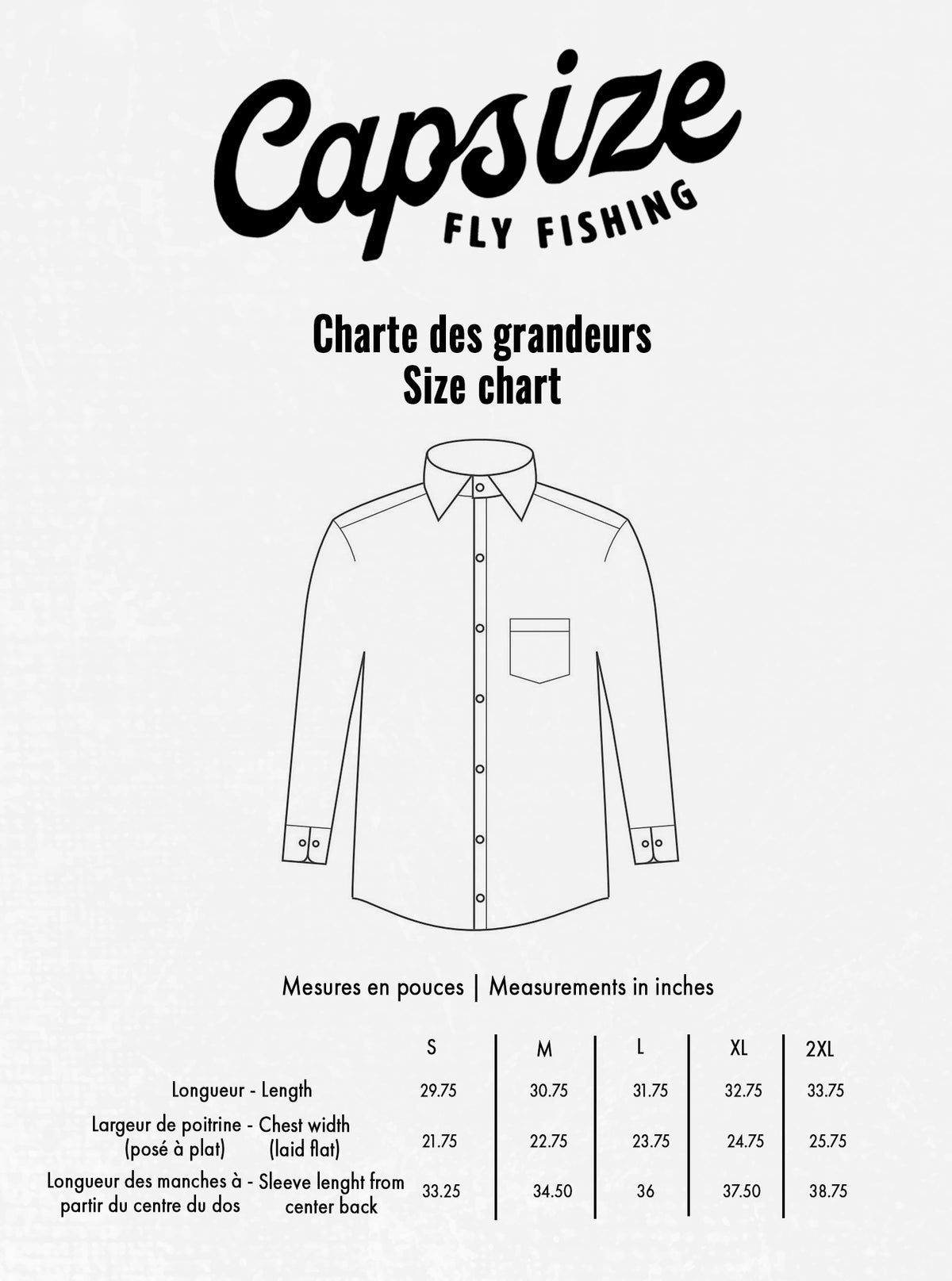 Fly Fishing Flannel Shirts | Cascapedia Premium Flannel Charcoal - Capsize Fly Fishing