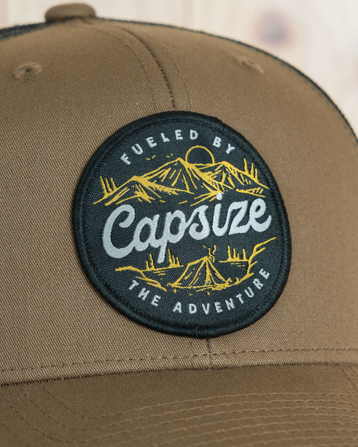 Fly Fishing Hat | Fueled By The Adventure Coyote Trucker - Capsize Fly Fishing
