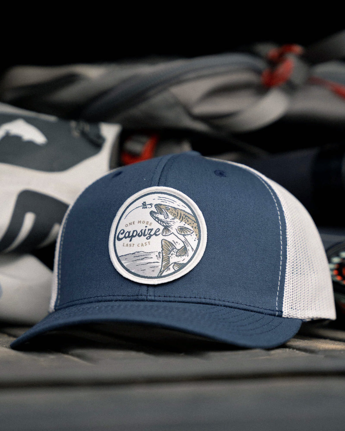 Fly Fishing Hat | One More Last Cast Trucker - Capsize Fly Fishing