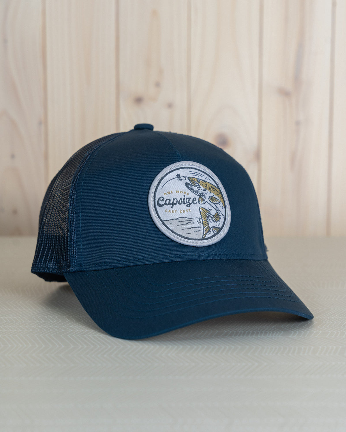 Women Fishing Hat | One More Last Cast Ponytail Trucker - Capsize Fly Fishing