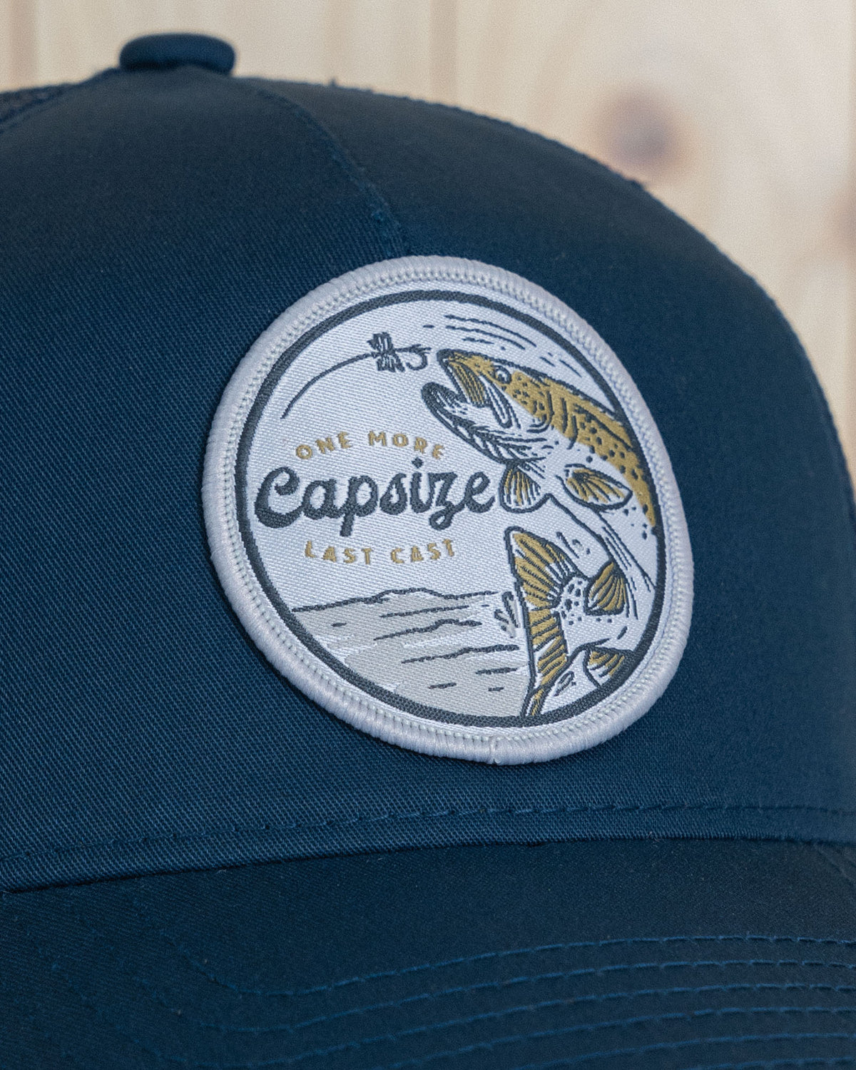 Women Fishing Hat | One More Last Cast Ponytail Trucker - Capsize Fly Fishing