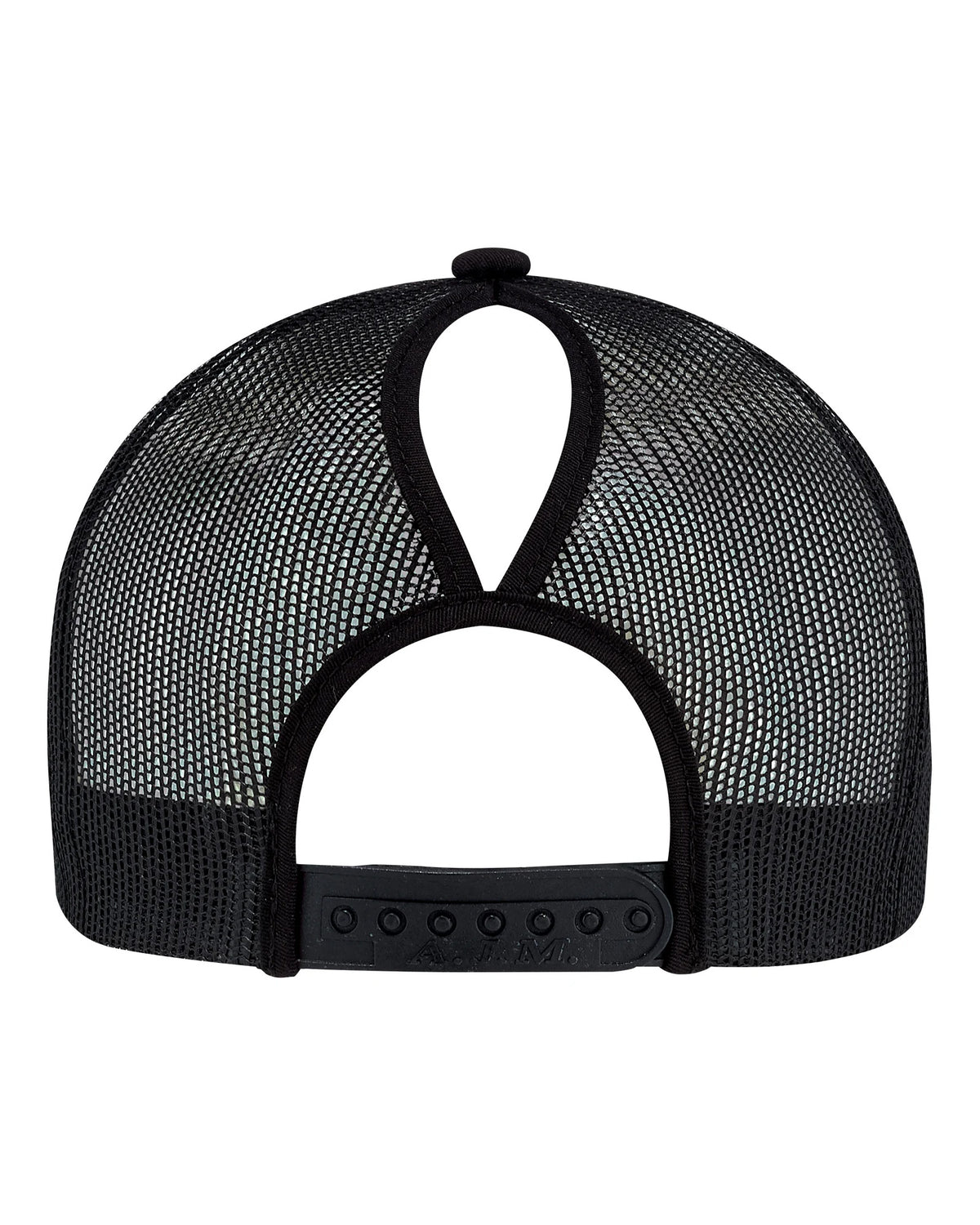 Women Fishing Hat | Leather Fly Ponytail Trucker - Capsize Fly Fishing