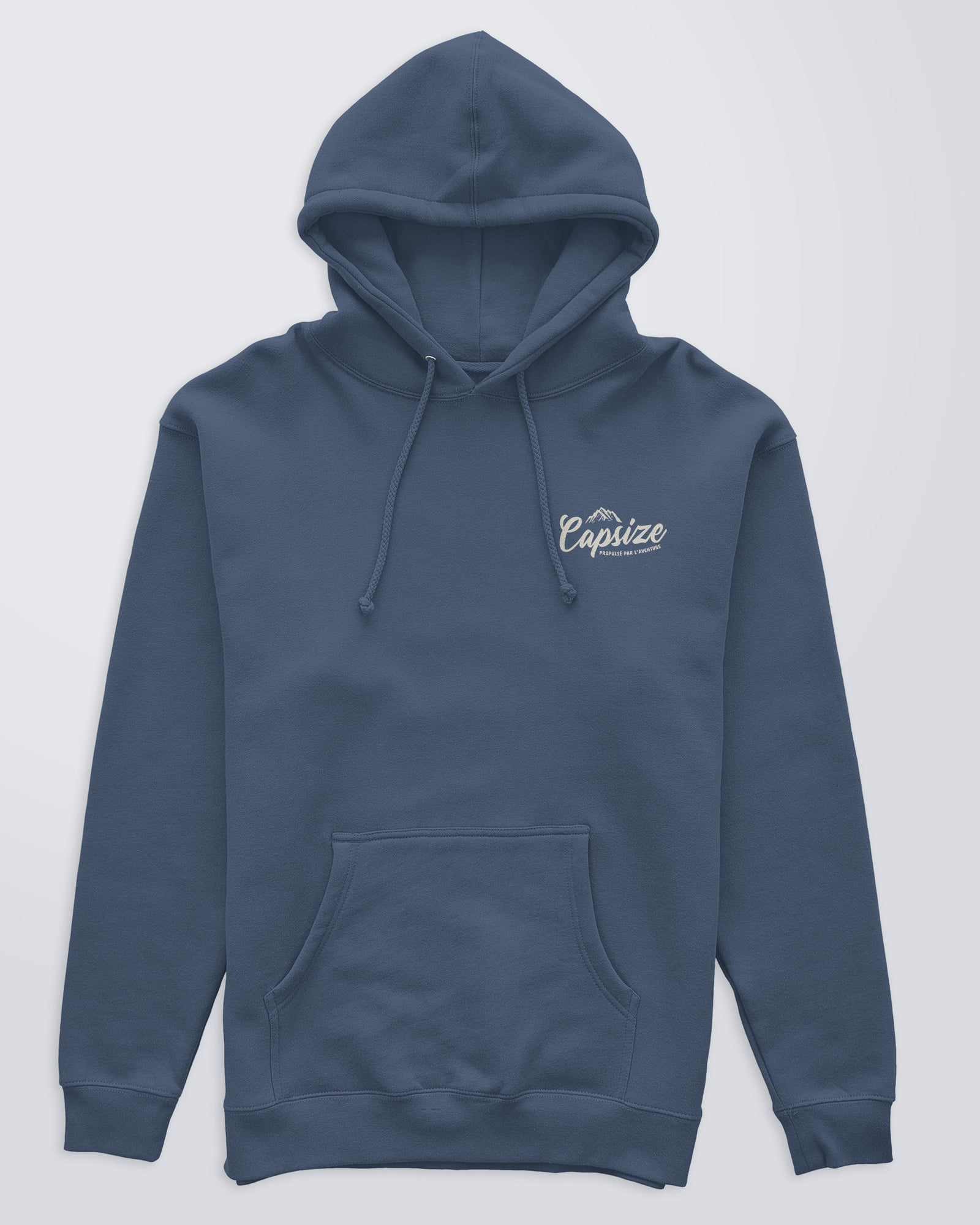 Standard Fly Fishing Hoodie | Propulsé Par l'Aventure Indigo Blue