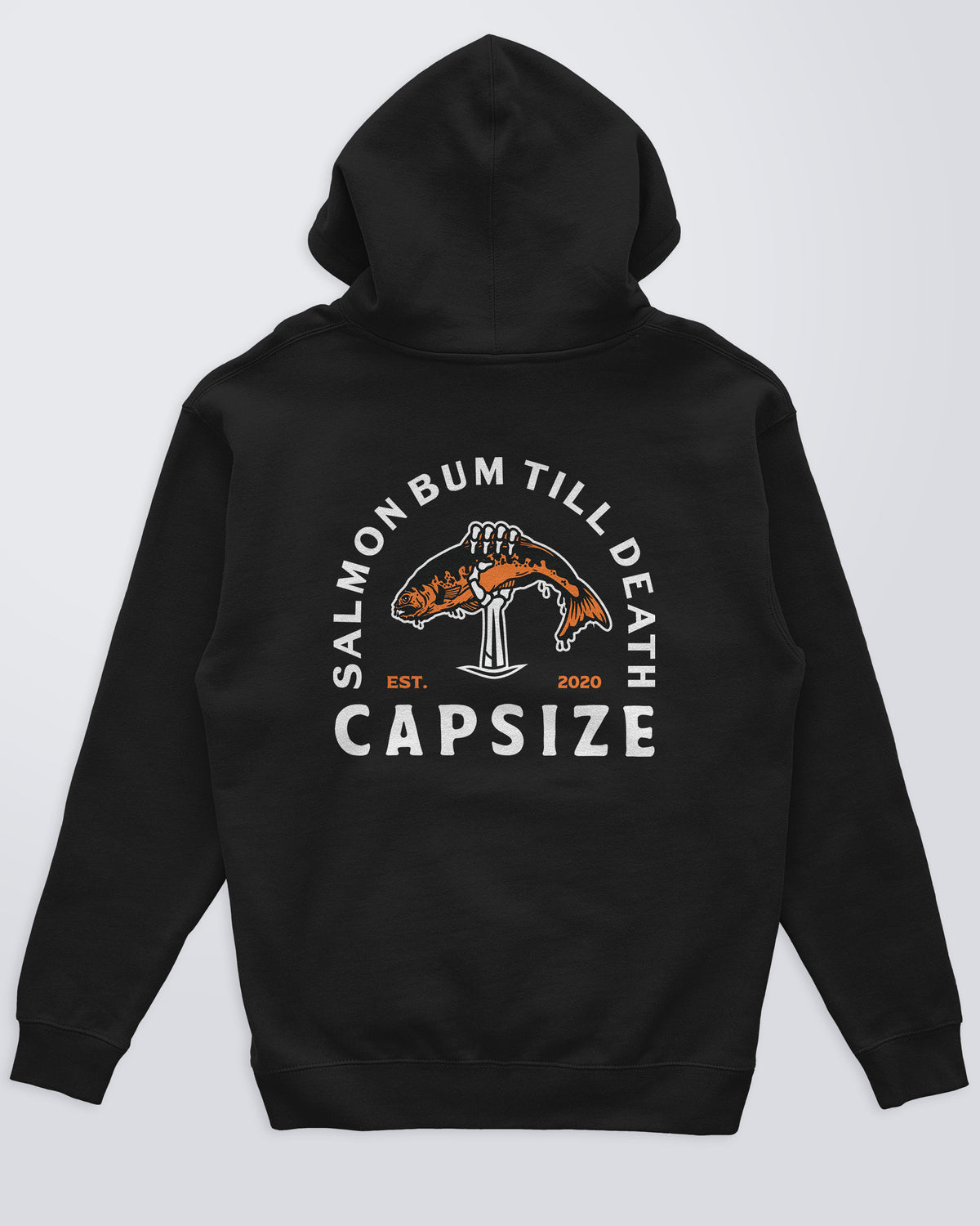 Hoodie Pêche à la Mouche Heavyweight<br> Salmon Bum Till Death