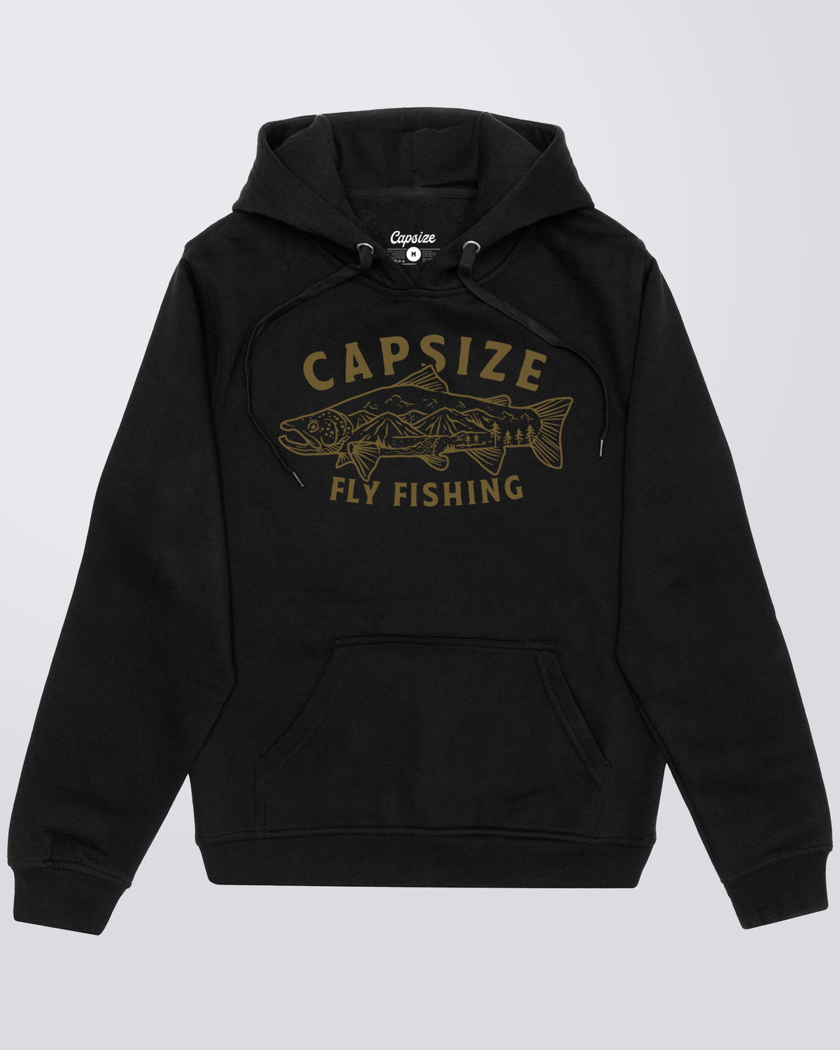 Hoodie Pêche à la Mouche Midweight<br> Saumon Sauvage