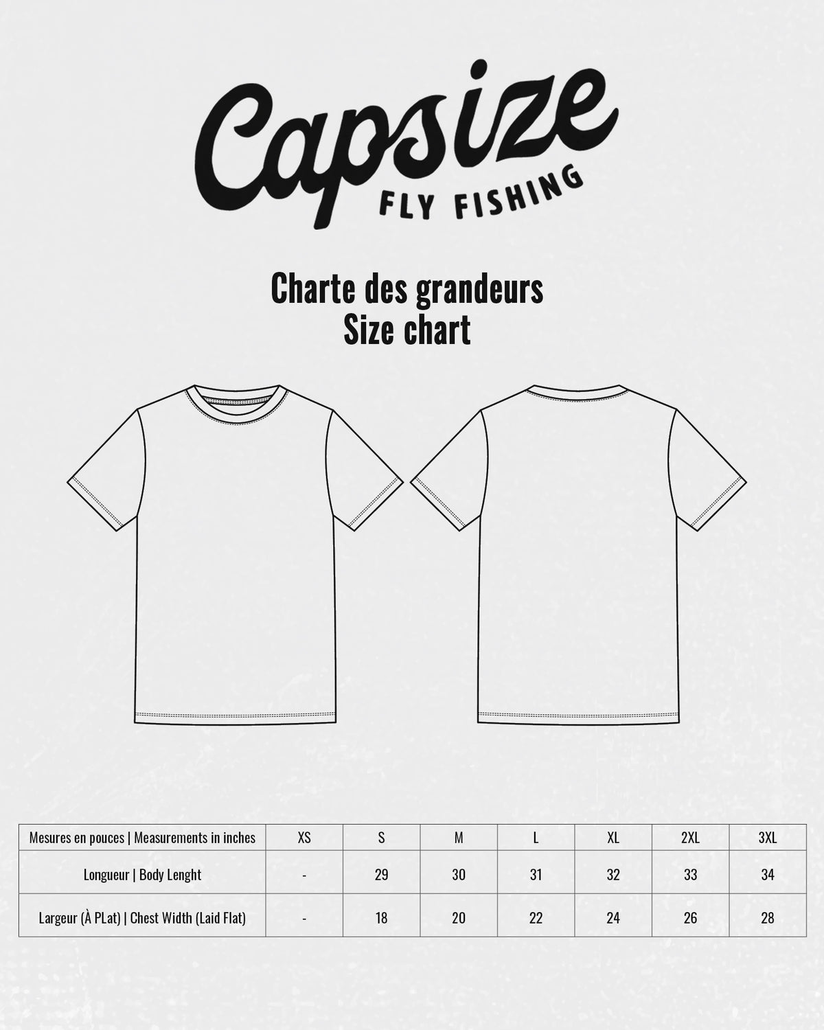T-Shirt Pêche à la Mouche<br> Capsize Fishing Crew