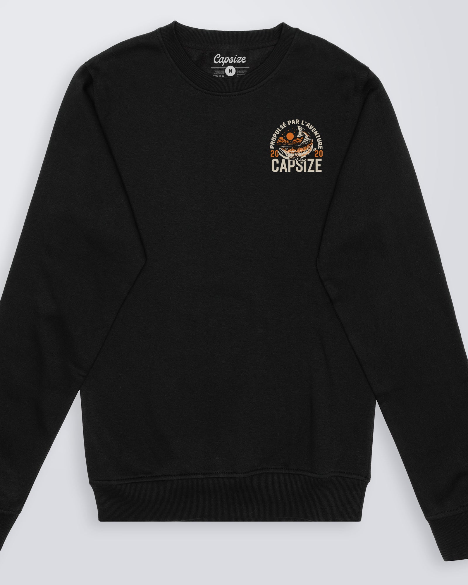 Crewneck Pêche à la Mouche<br> Saumon D'Automne