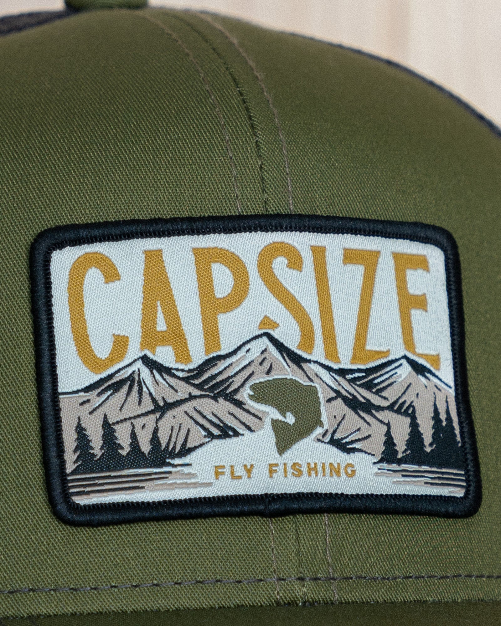 Fly Fishing Hat | Chic-Chocs Loden Trucker - Capsize Fly Fishing