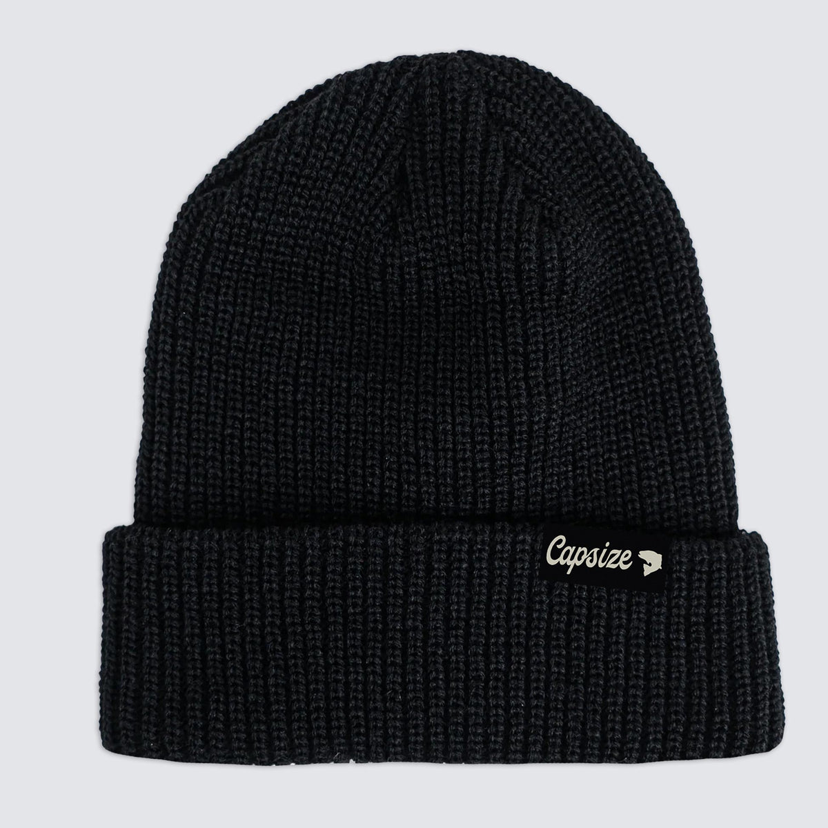 Fly Fishing Beanie | Capsize Black Beanie - Capsize Fly Fishing