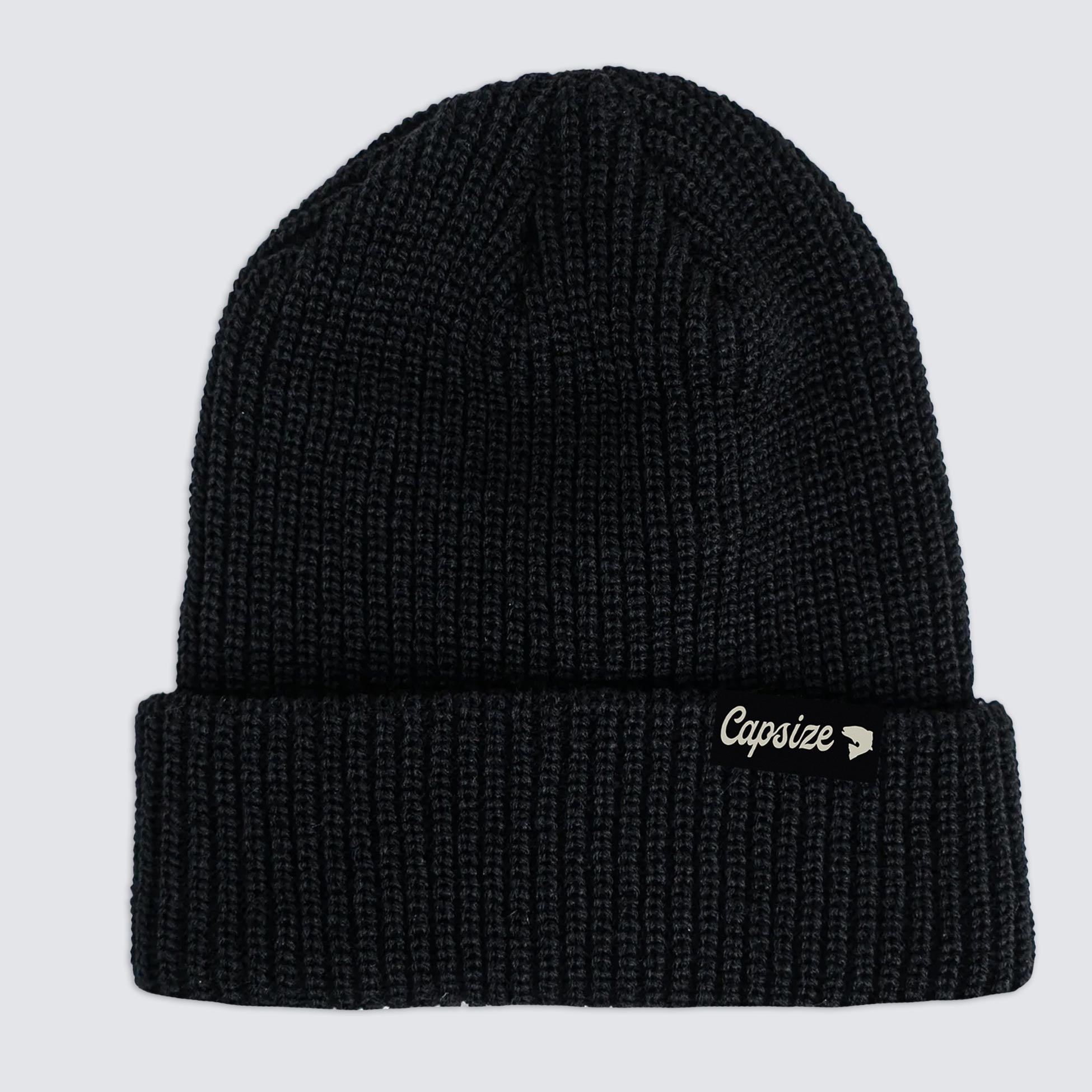 Fly Fishing Beanie | Capsize Black Beanie