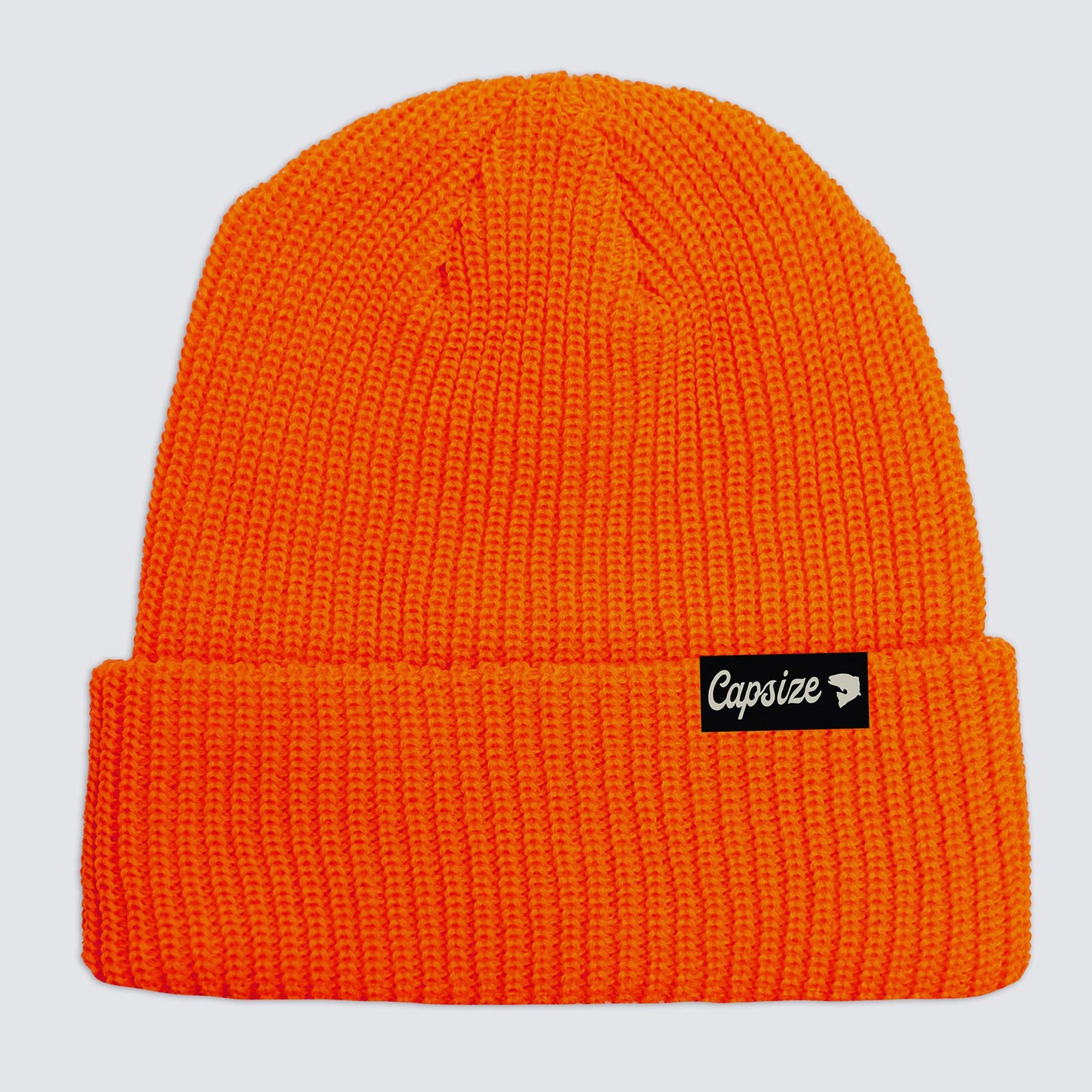 Fly Fishing Beanie | Capsize Safety Orange Beanie