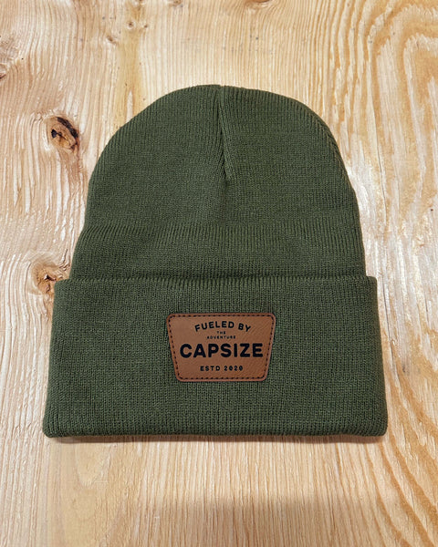 The Heritage Beanie Olive | Capsize Fly Fishing