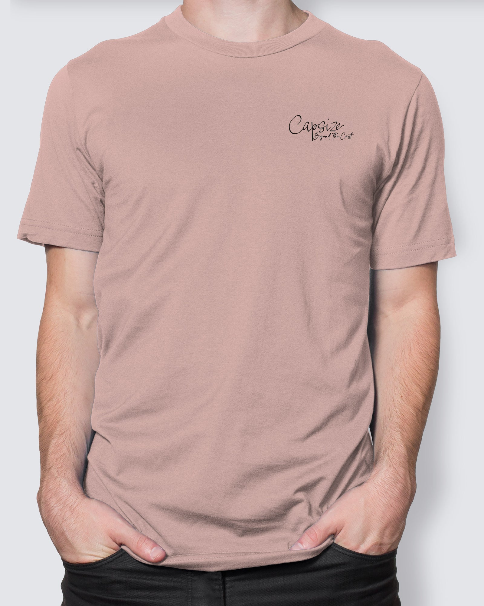 T-Shirt Pêche à la Mouche<br> Beyond The Cast Dusty Rose