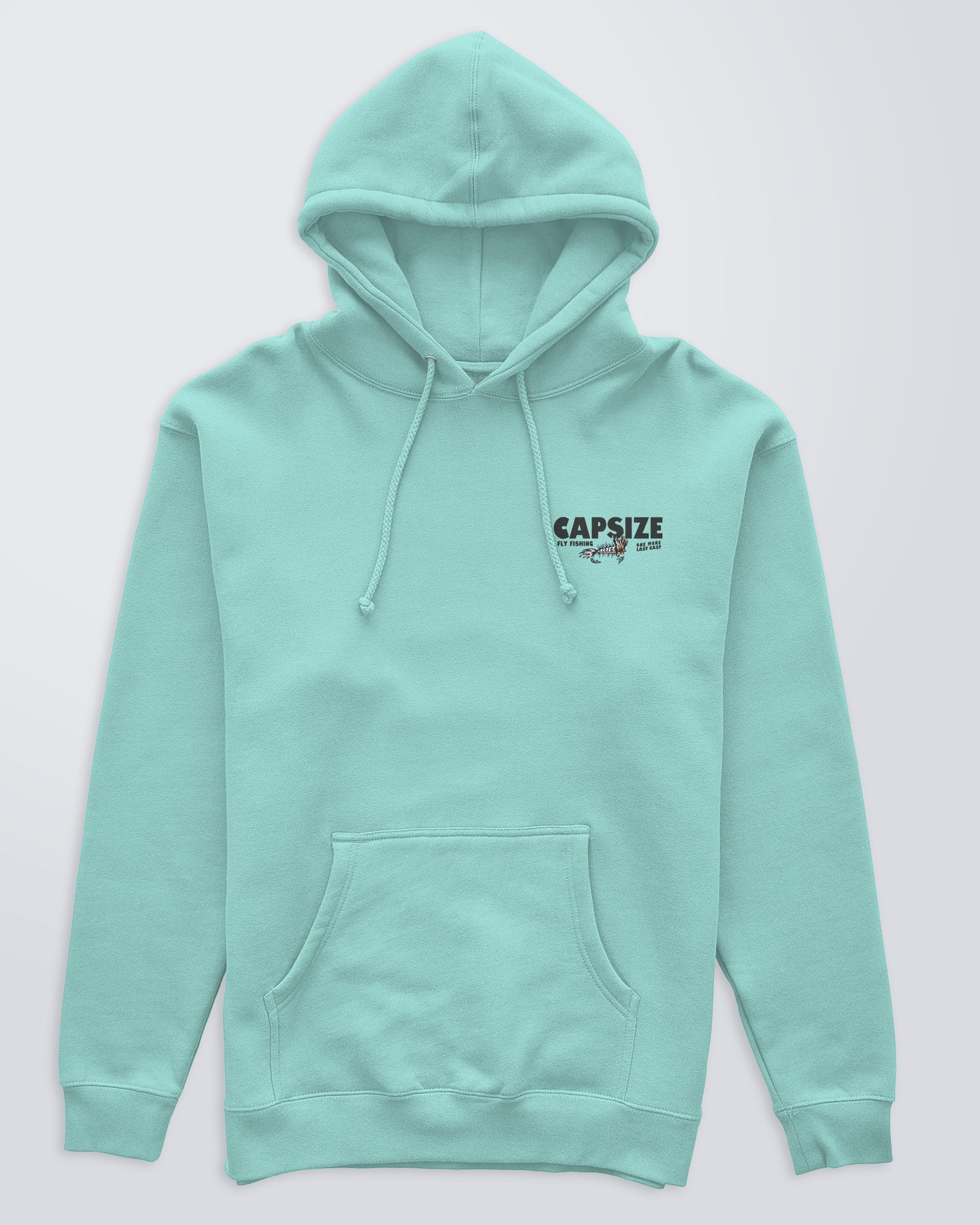 Premium Fly Fishing Hoodie | Bomber Fly Mint