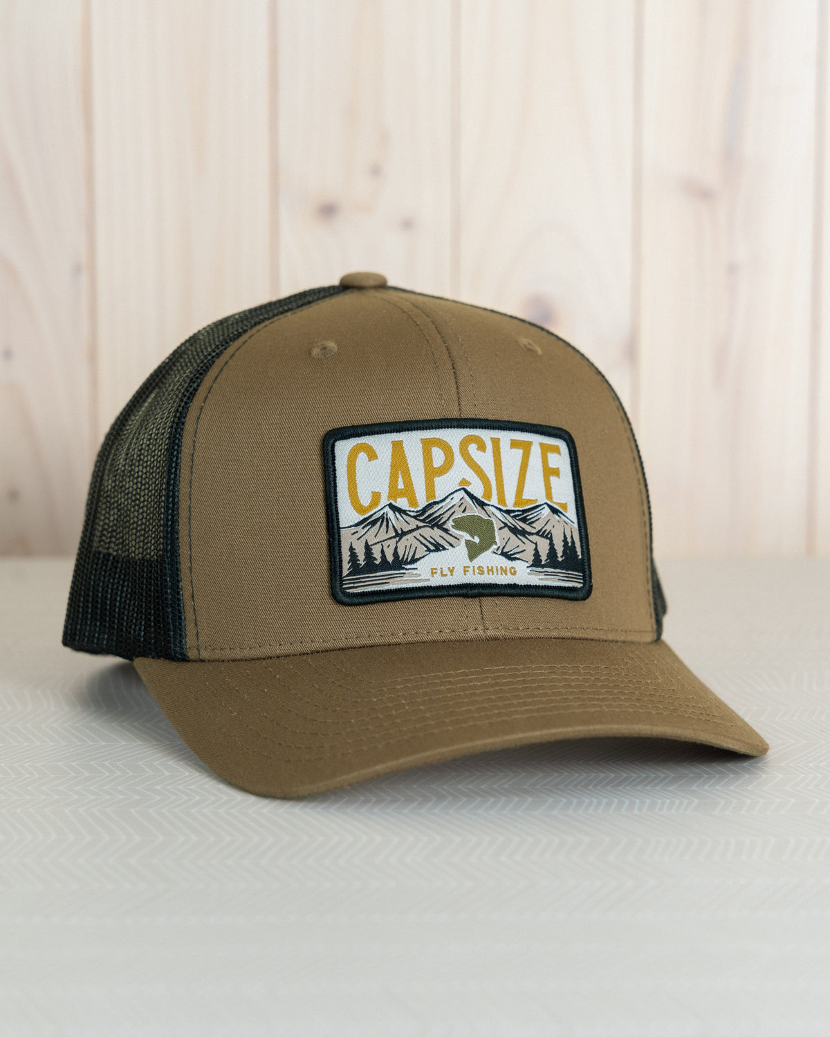 Brook Trout Pattern Patch Hat - Wyoming Fly Fishing Hat – Fly Fish Wyoming