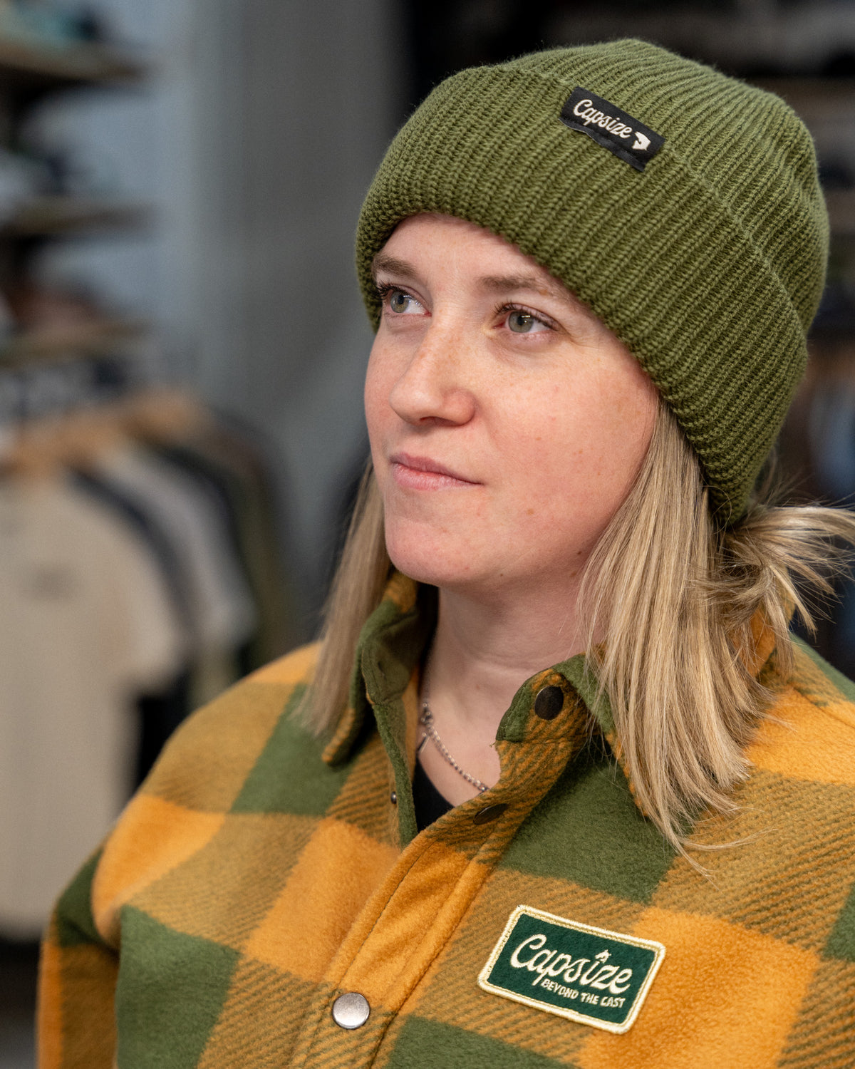 Laine Polaire de Pêche&lt;br&gt; Chemise Polaire Caramel Capsize