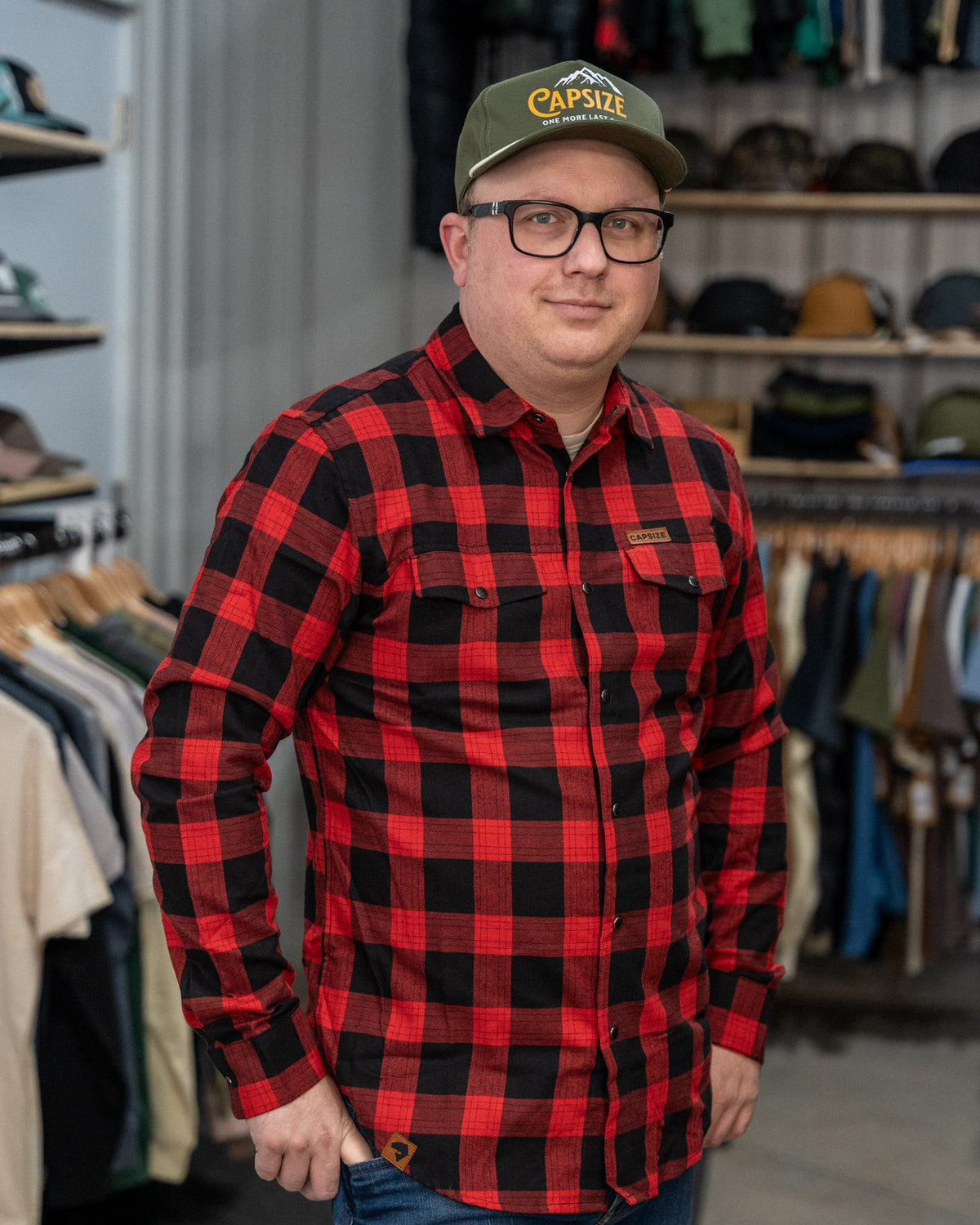 Chemises de Pêche En Flannel&lt;br&gt; Chemise Canadienne Capsize