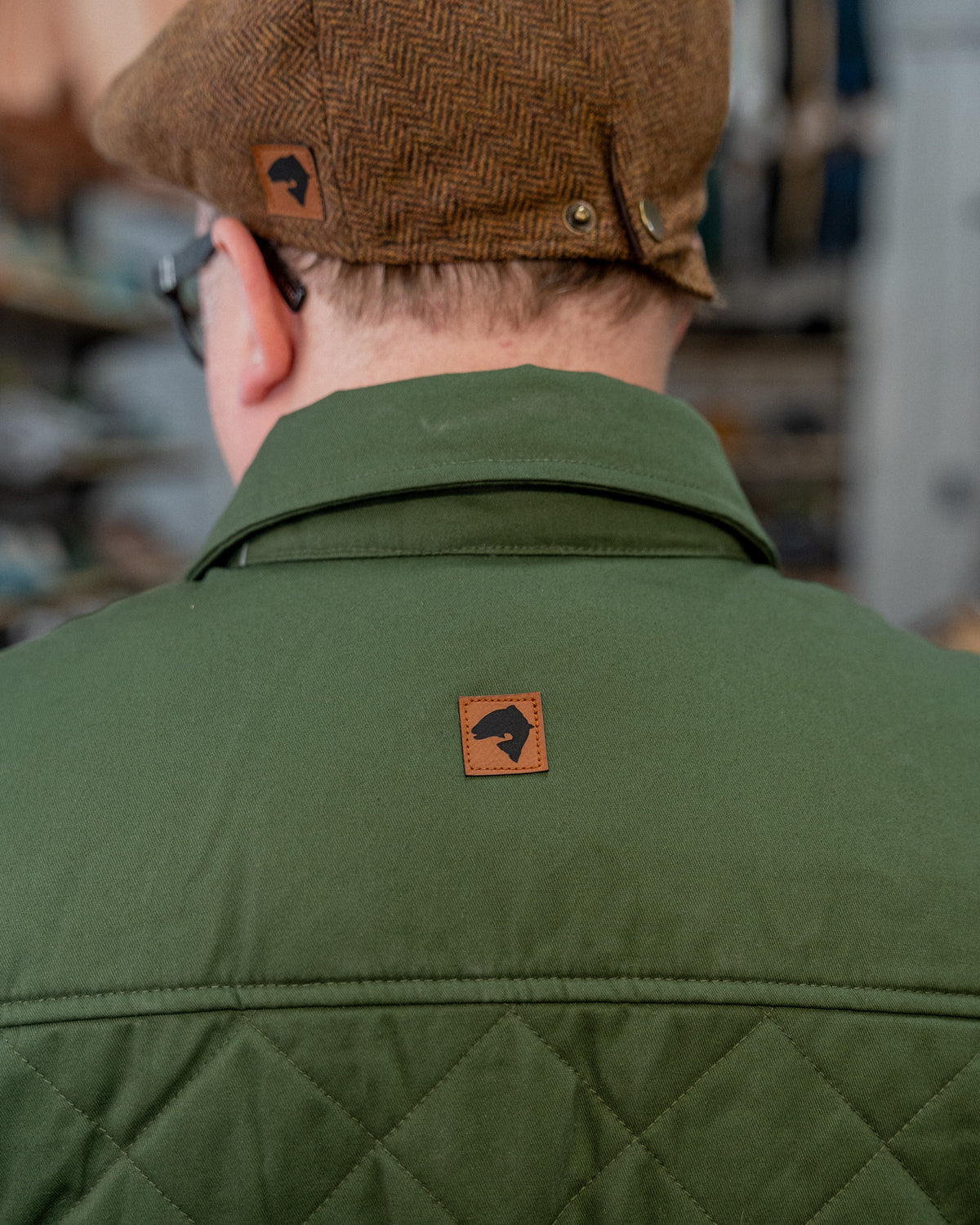 Manteau&lt;br&gt; Manteau Matelassé Capsize Olive