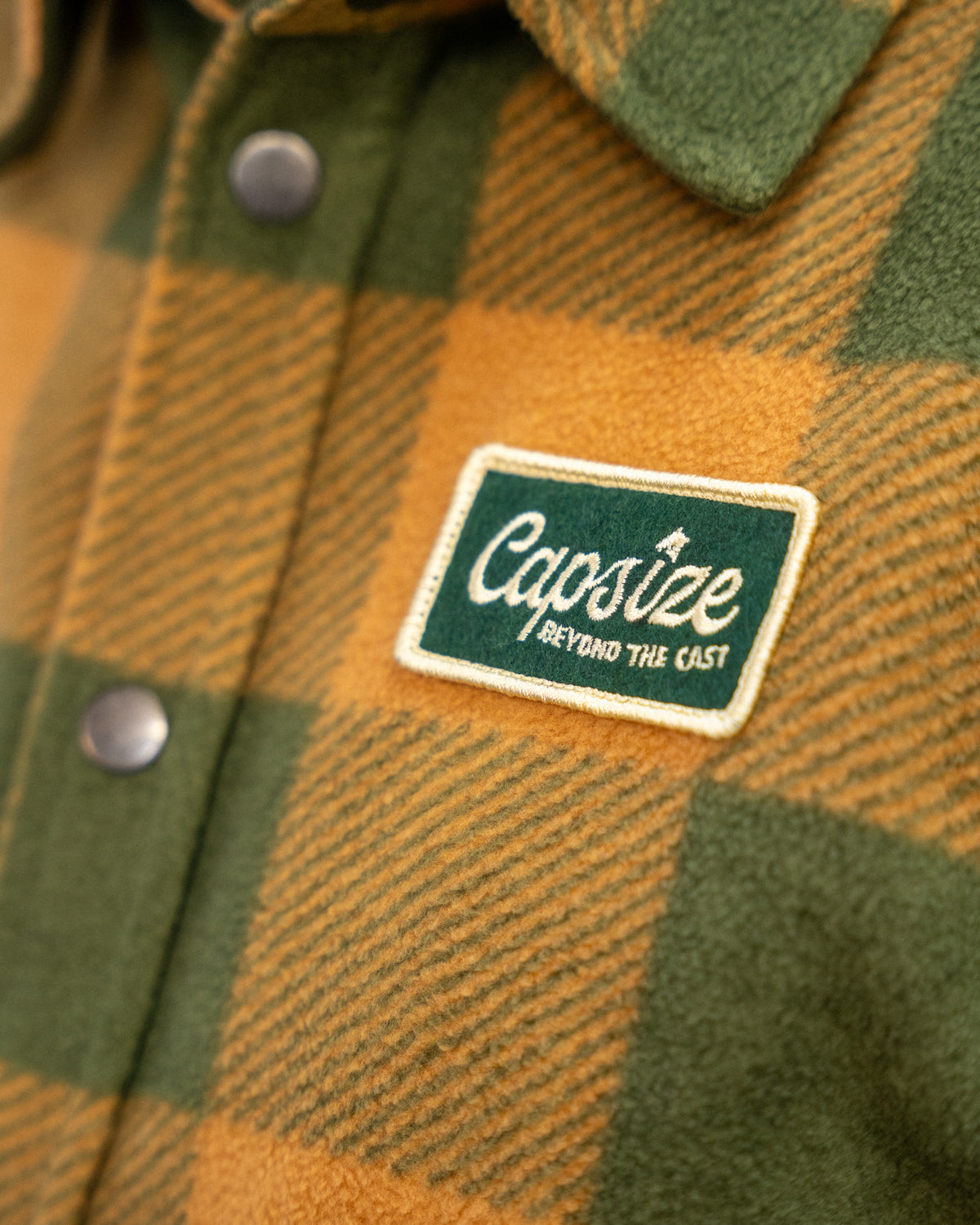 Laine Polaire de Pêche&lt;br&gt; Chemise Polaire Caramel Capsize