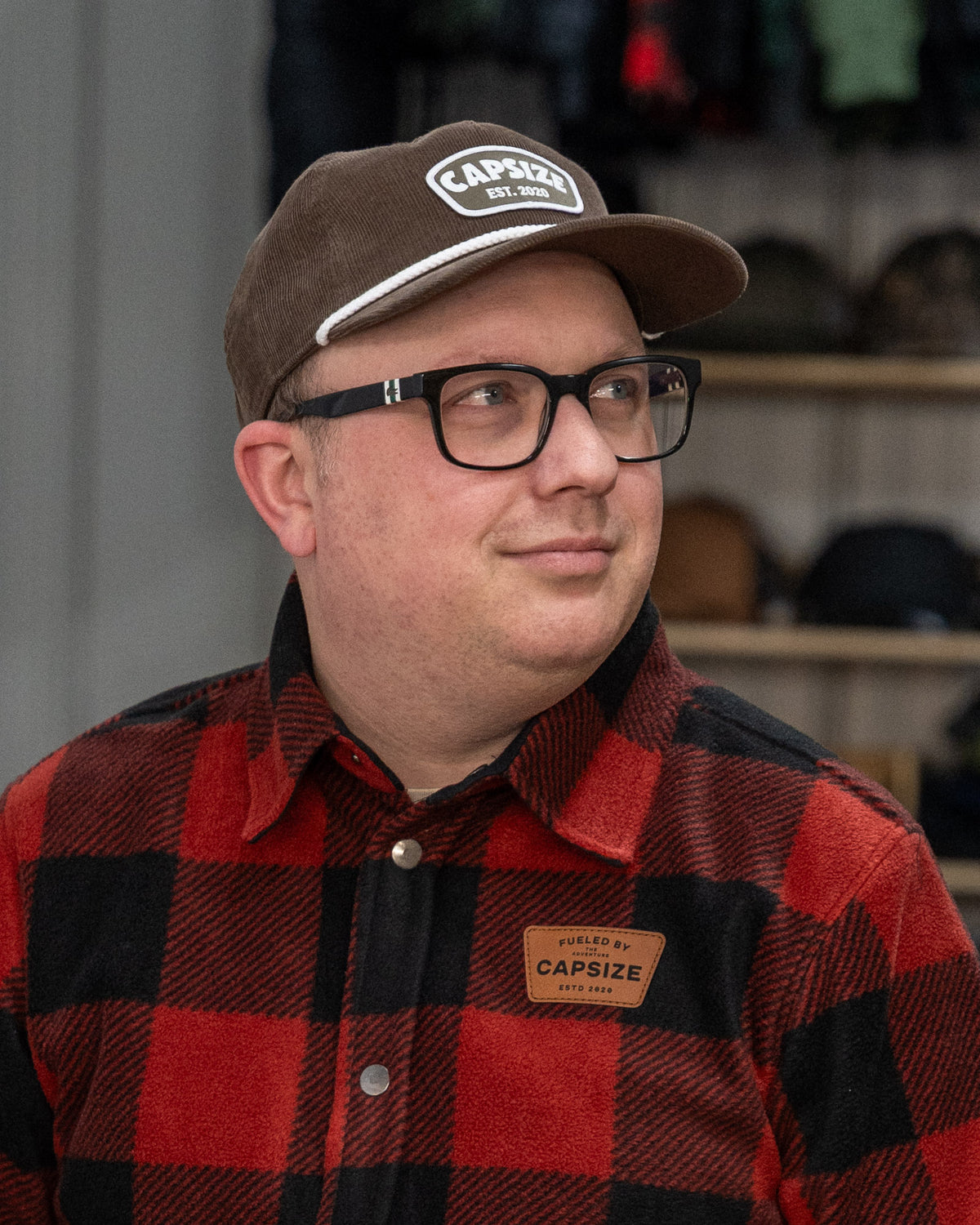 Casquette Pêche à la Mouche&lt;br&gt; Casquette Capsize en Corduroy Noyer