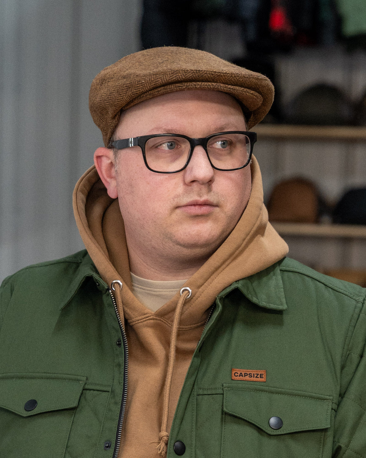 Casquette Pêche à la Mouche&lt;br&gt; Capsize Irish Flat Cap Brune