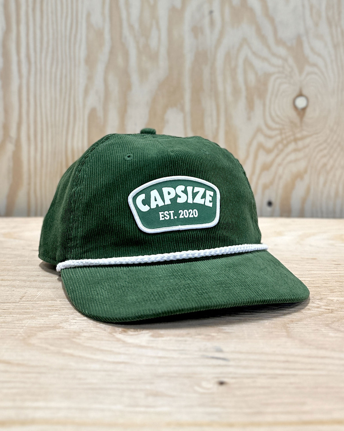 Casquette Pêche à la Mouche&lt;br&gt; Casquette Capsize en Corduroy Forêt
