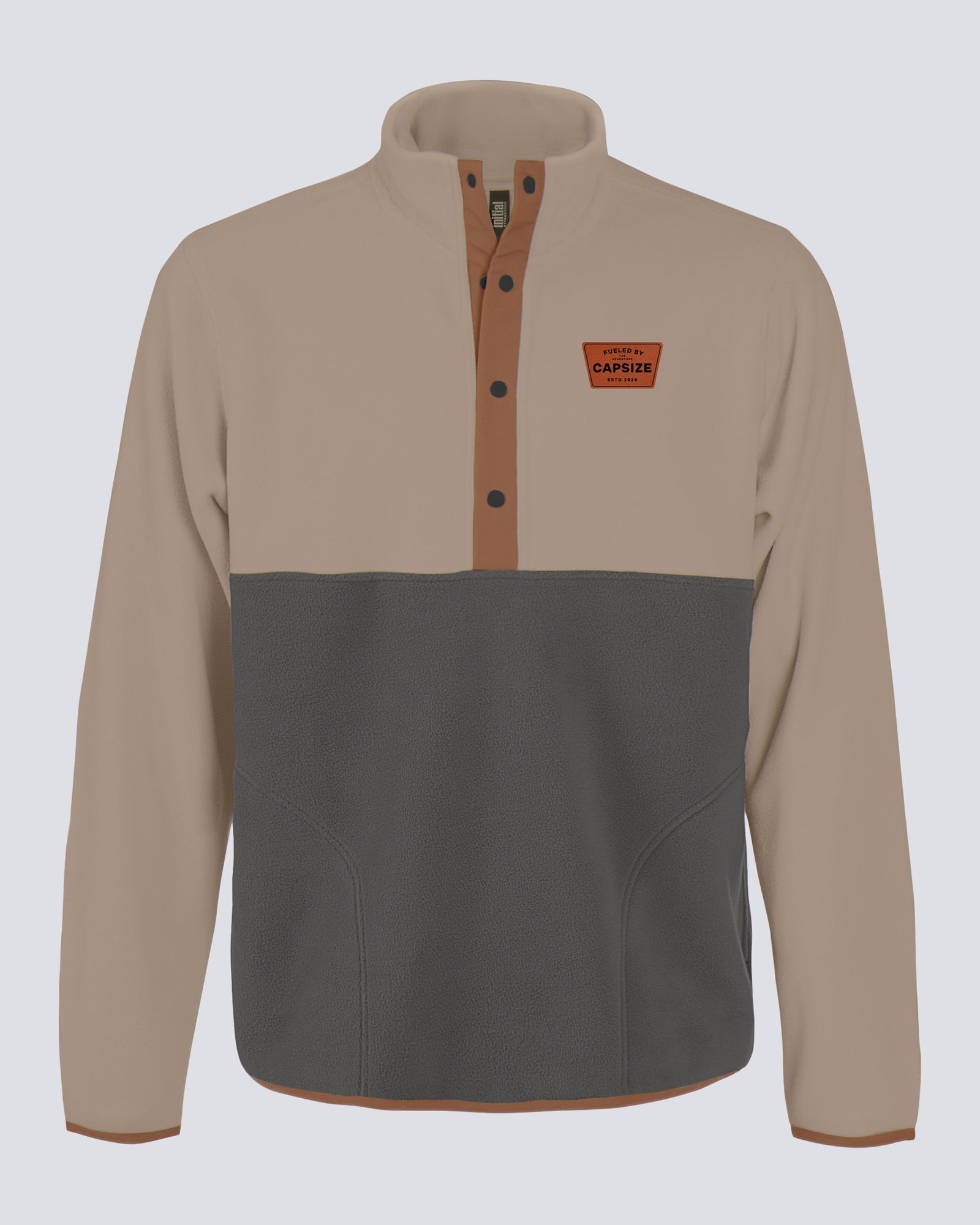 Fly Fishing Polar Fleece | Capsize 1/4 Button Polar Fleece