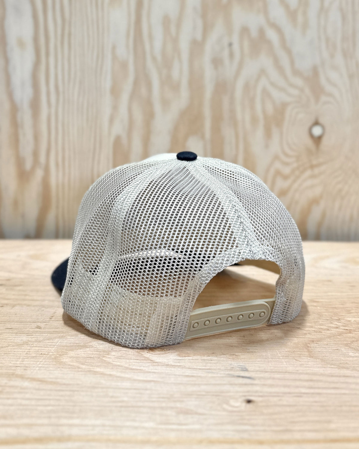 Casquette Pêche à la Mouche&lt;br&gt; Capsize Patch Velcro Beige/Marine
