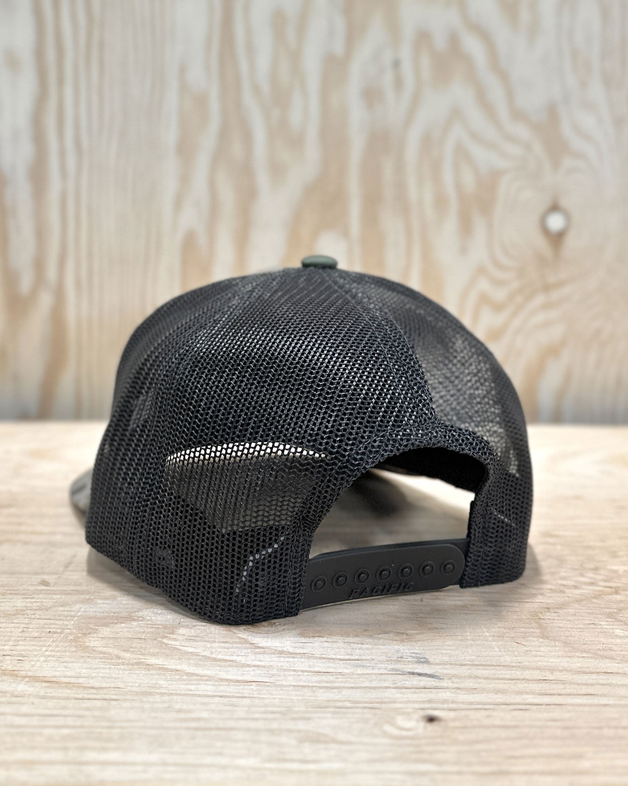 Casquette Pêche à la Mouche<br> Capsize Patch Velcro Duck Camo