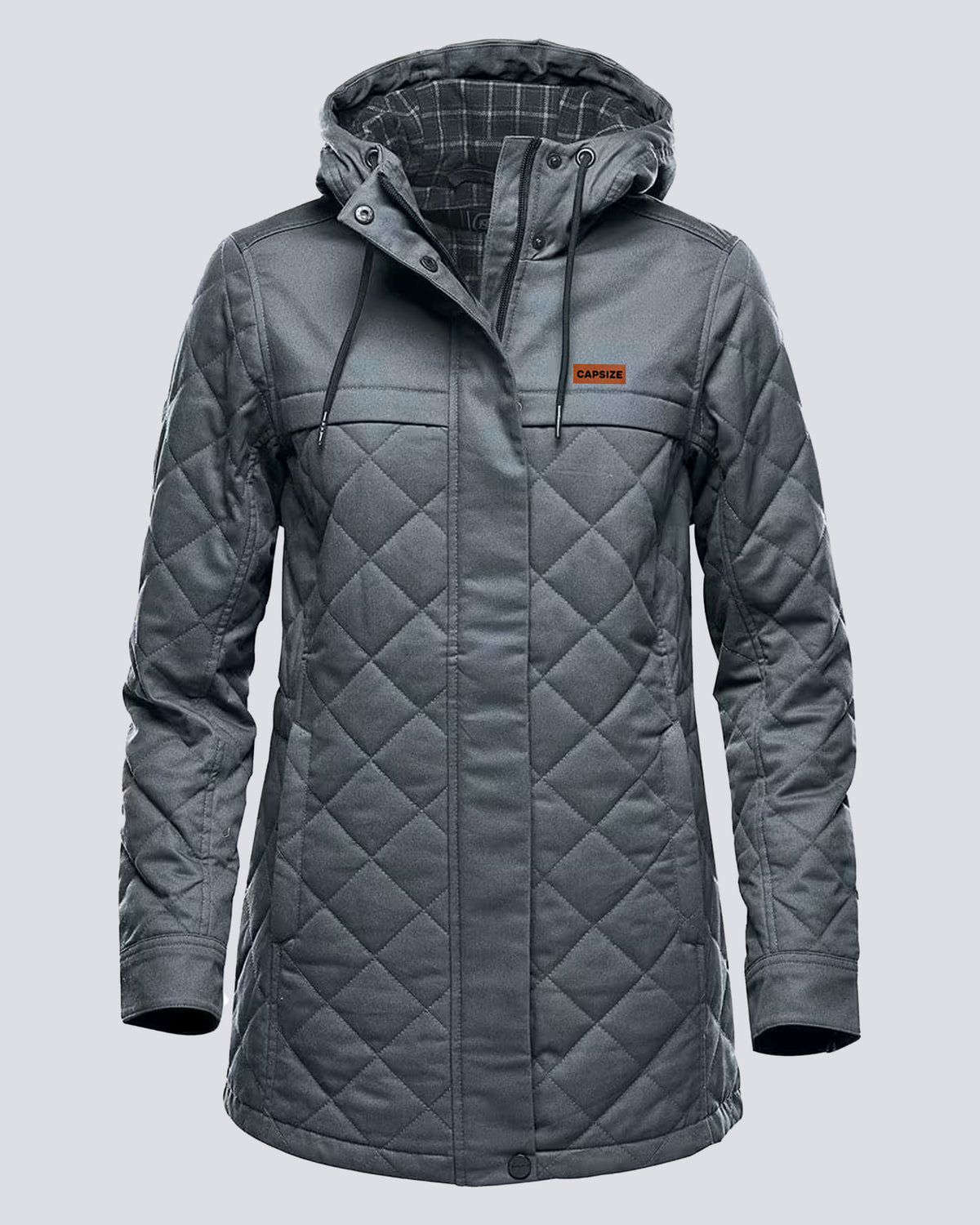 Manteau&lt;br&gt; Manteau Matelassé Capsize Graphite Pour Femme