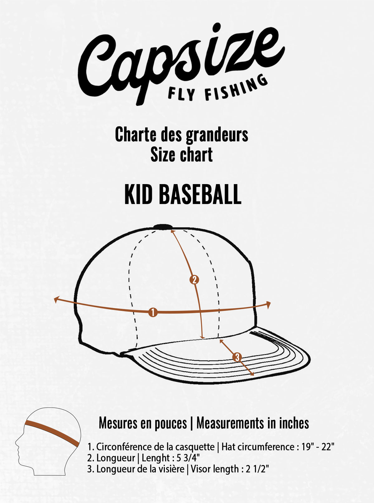 Kids Fishing Hats  Capsize Fly Fishing