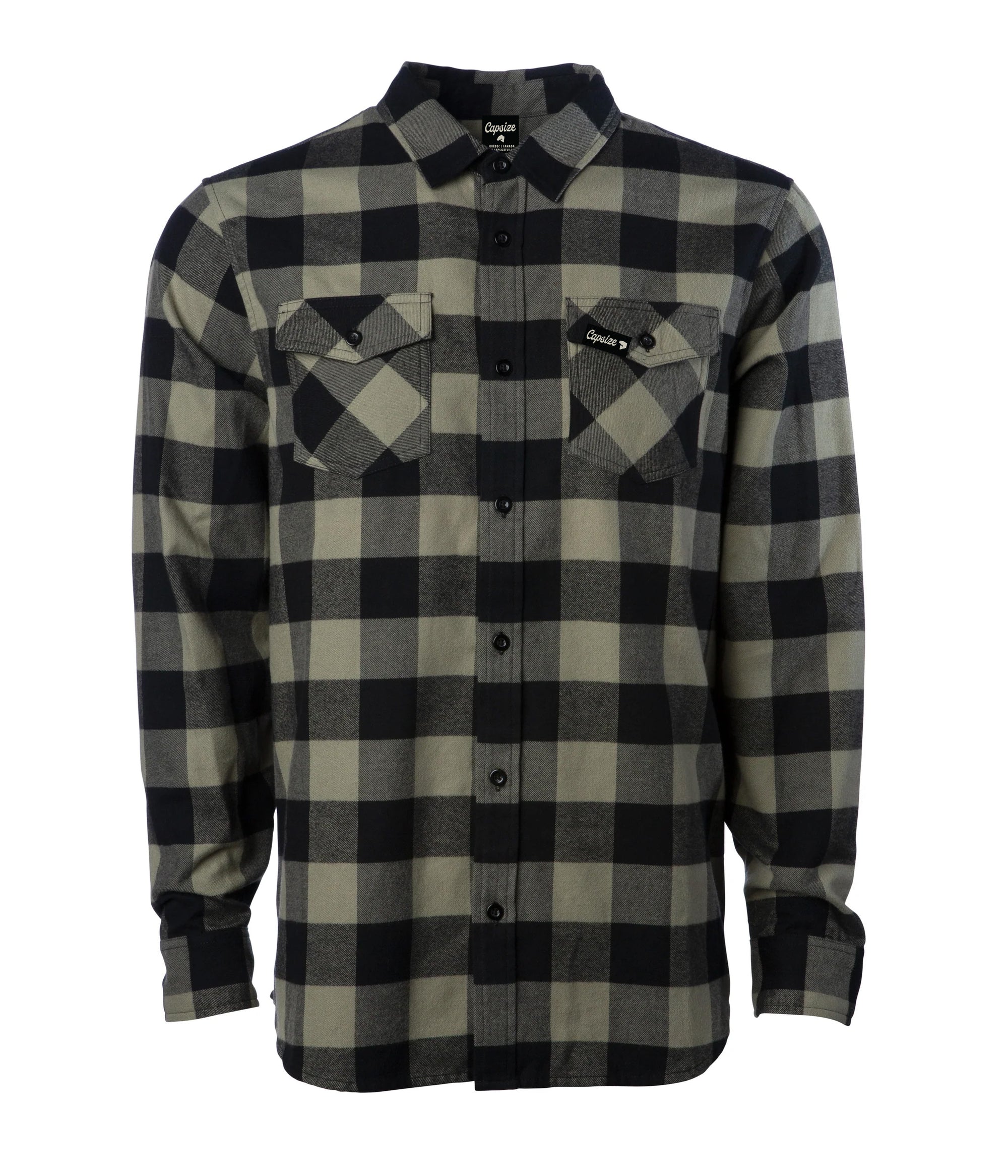 Fly Fishing Flannel Shirts | Cascapedia Premium Flannel Olive - Capsize Fly Fishing