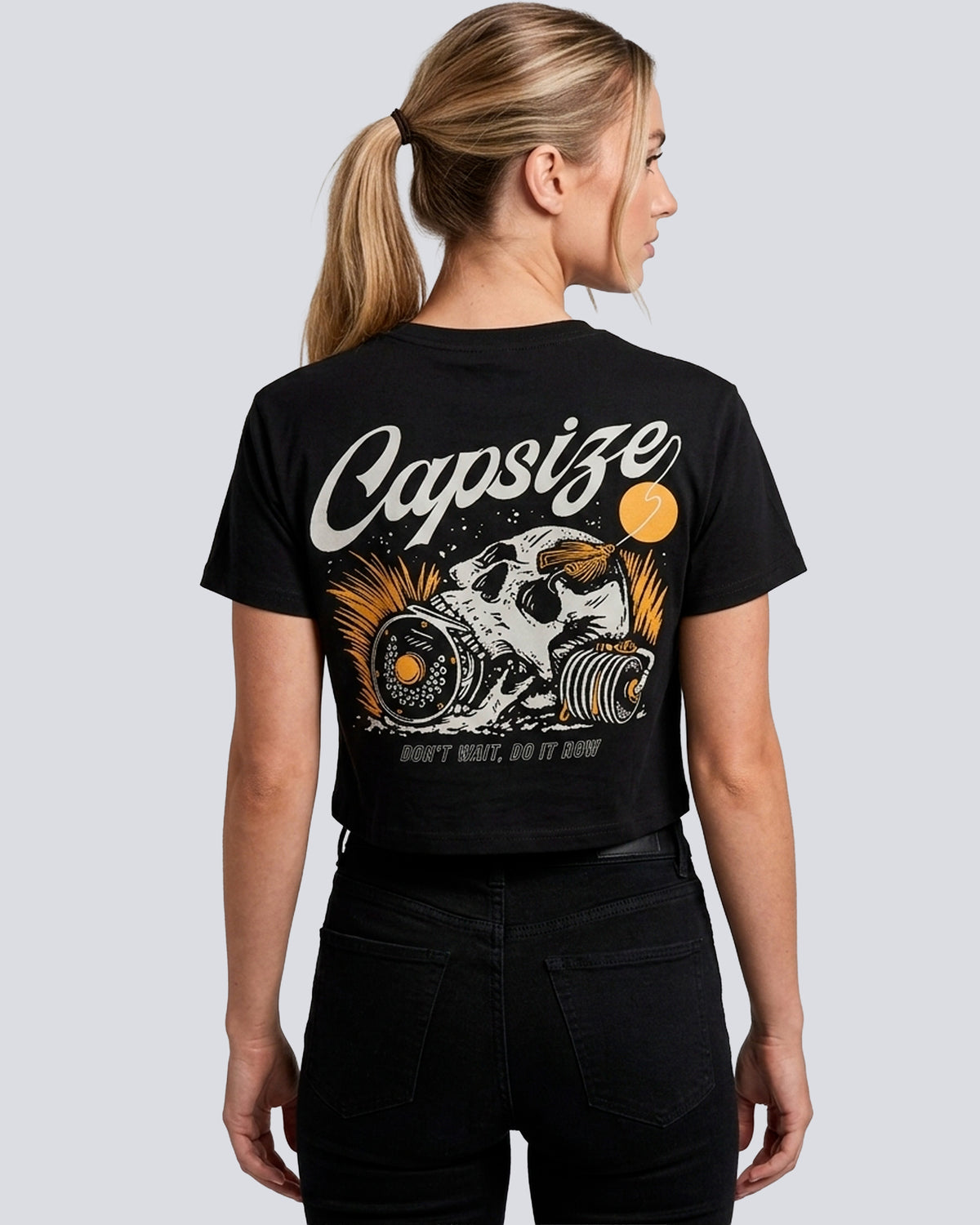 T-Shirt Femme<br> Le Crop Tee Don't Wait
