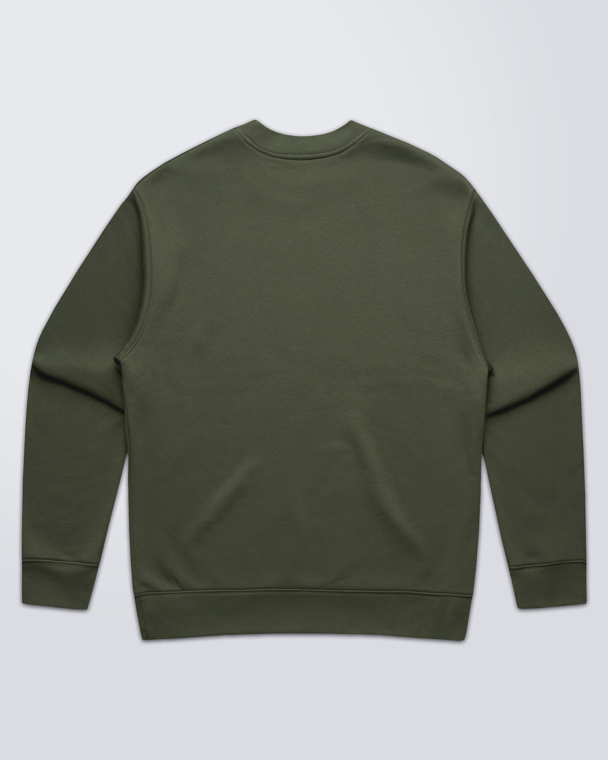 Crewneck Pêche à la Mouche<br> Drop Dead Olive