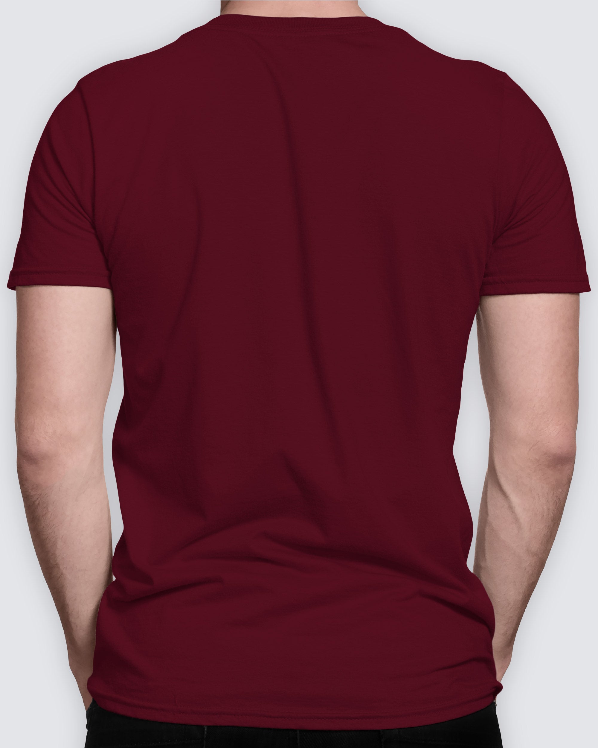 Fly Fishing T-Shirt | Dry Fly Maroon