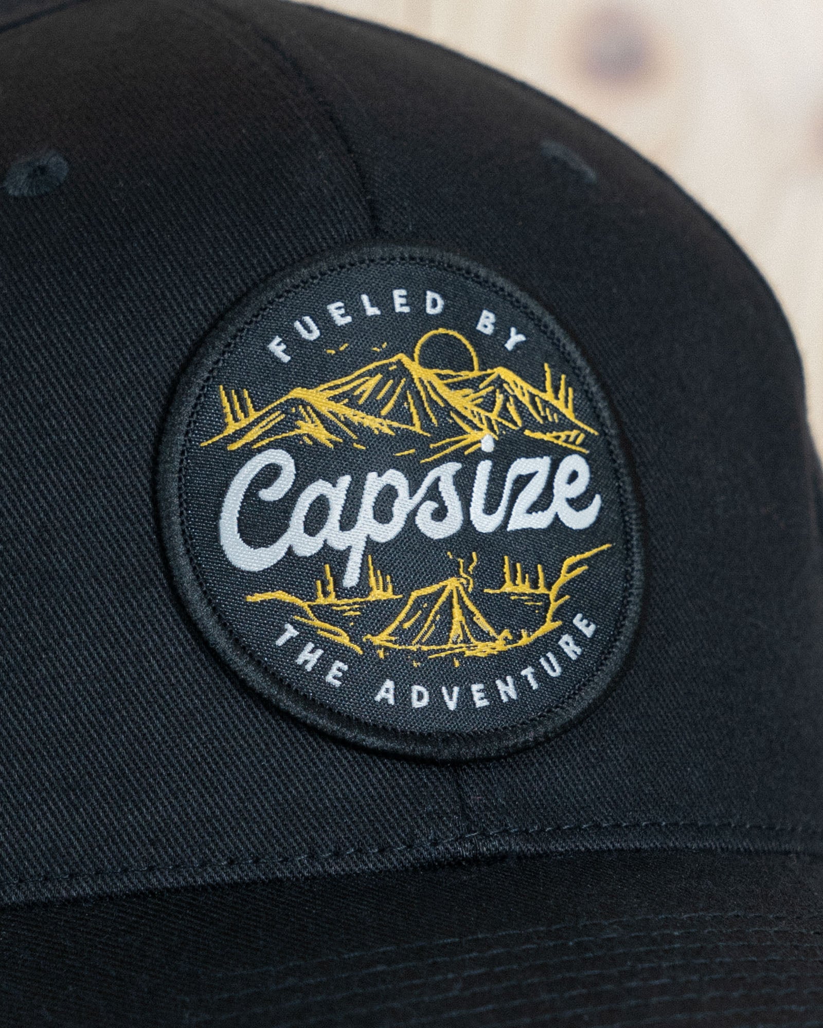 Fly Fishing Hat | The Fueled By The Adventure Flexfit - Capsize Fly Fishing