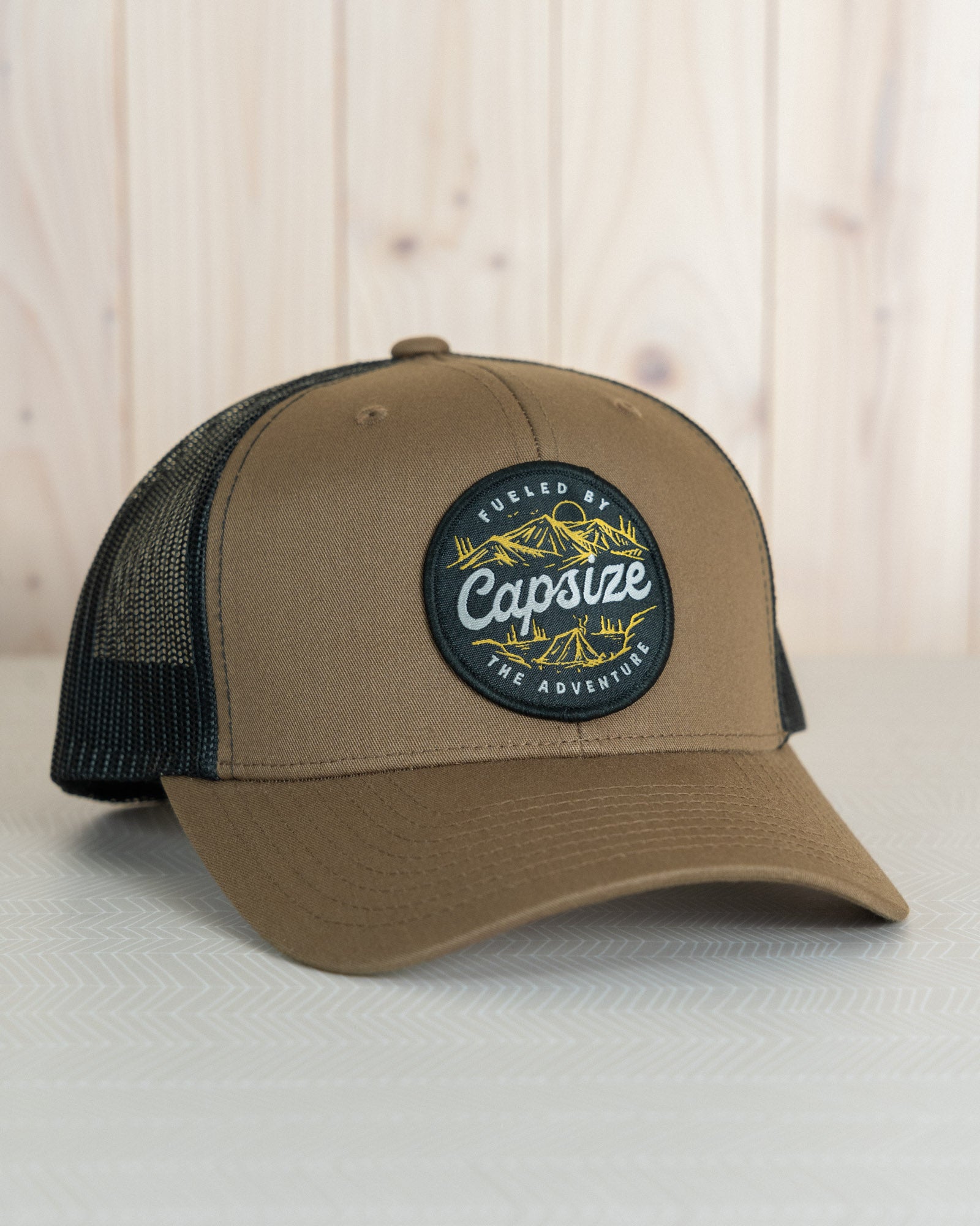 Fly Fishing Hat | Fueled By The Adventure Coyote Trucker - Capsize Fly Fishing