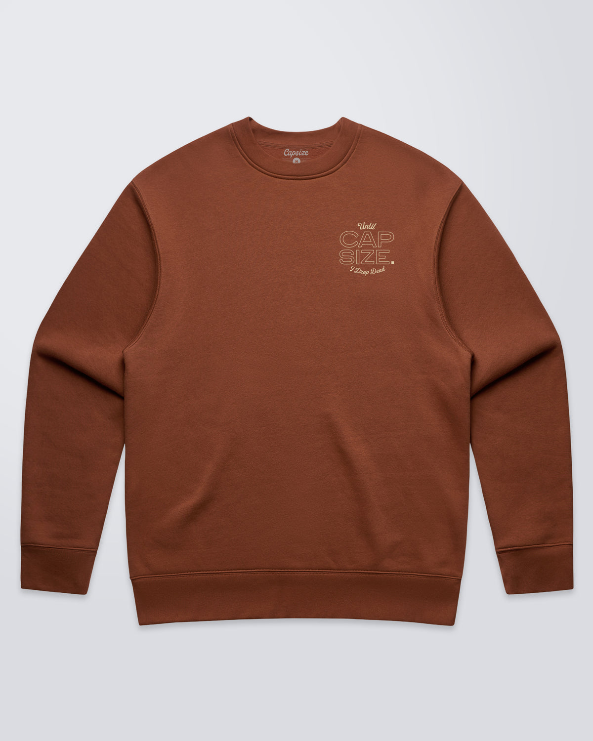 Crewneck Pêche à la Mouche<br> Run D'Automne Clay