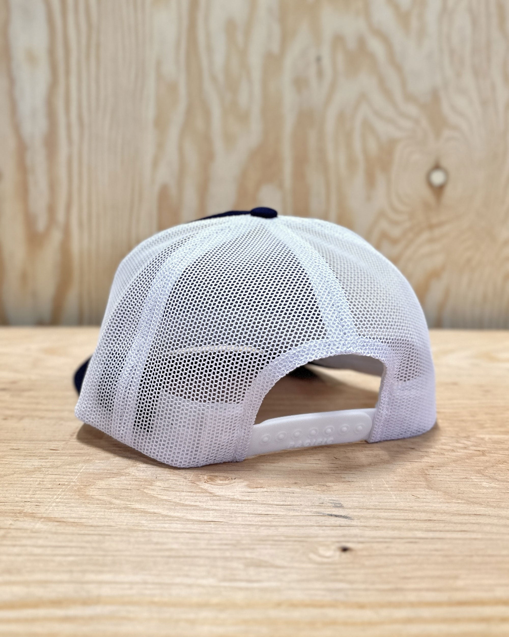 Casquette Pêche à la Mouche<br> Trucker Navy Fish Tail