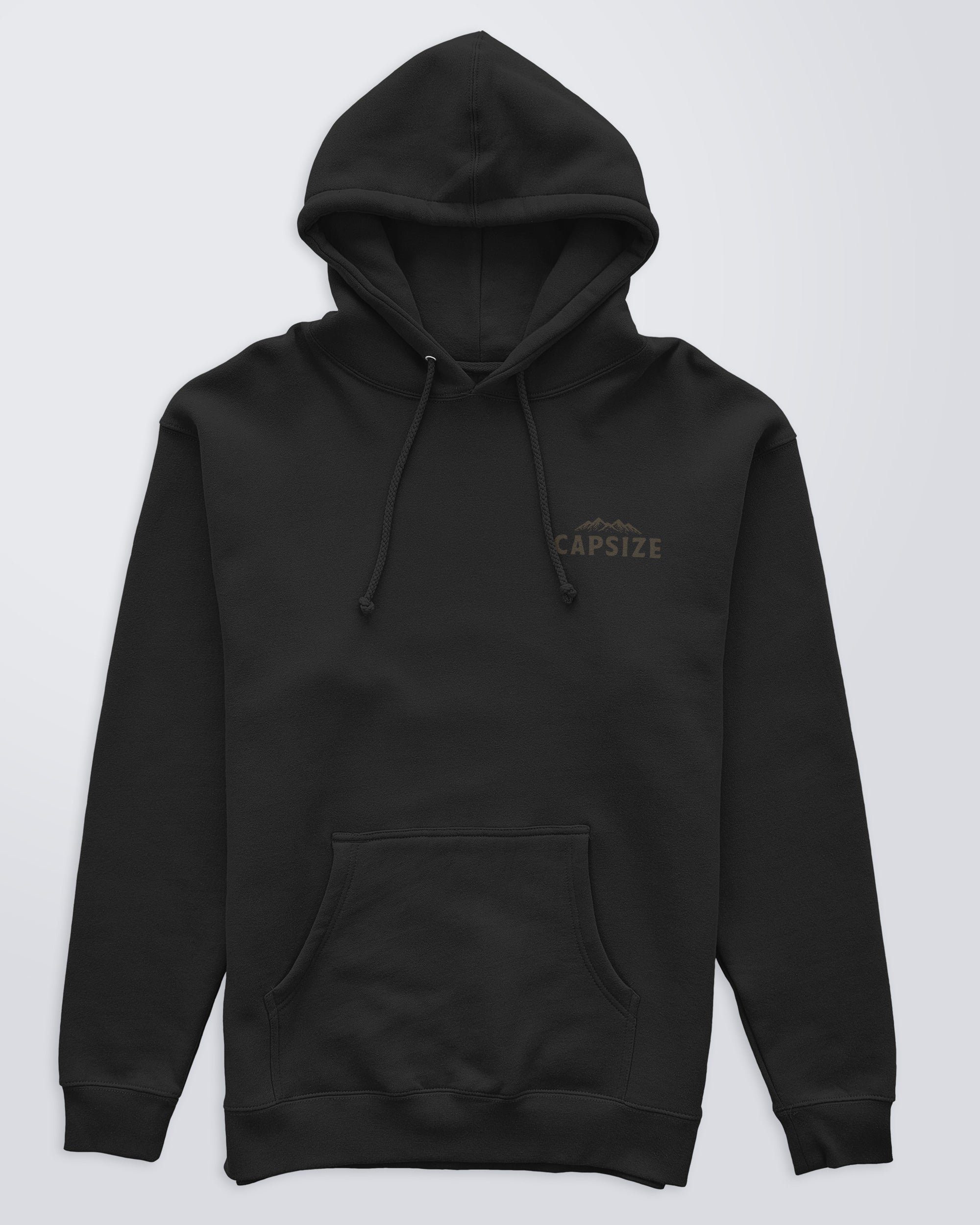Premium Fly Fishing Hoodie | Good Vibes Only Black