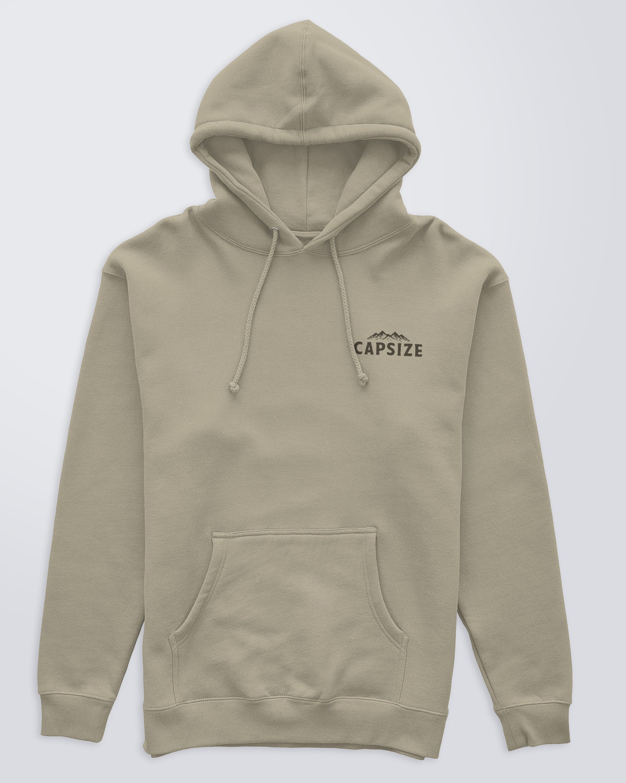 Standard Fly Fishing Hoodie | Good Vibes Only Sand