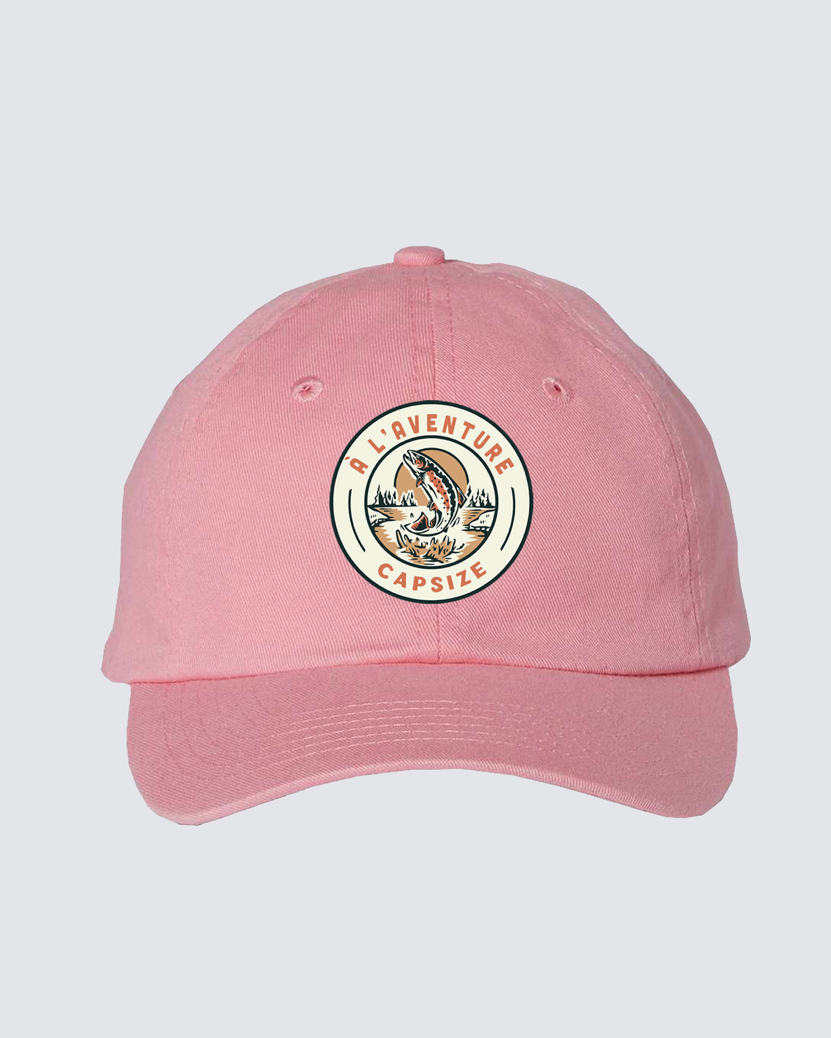 Kid Fishing Hat | Brook Trout Pink