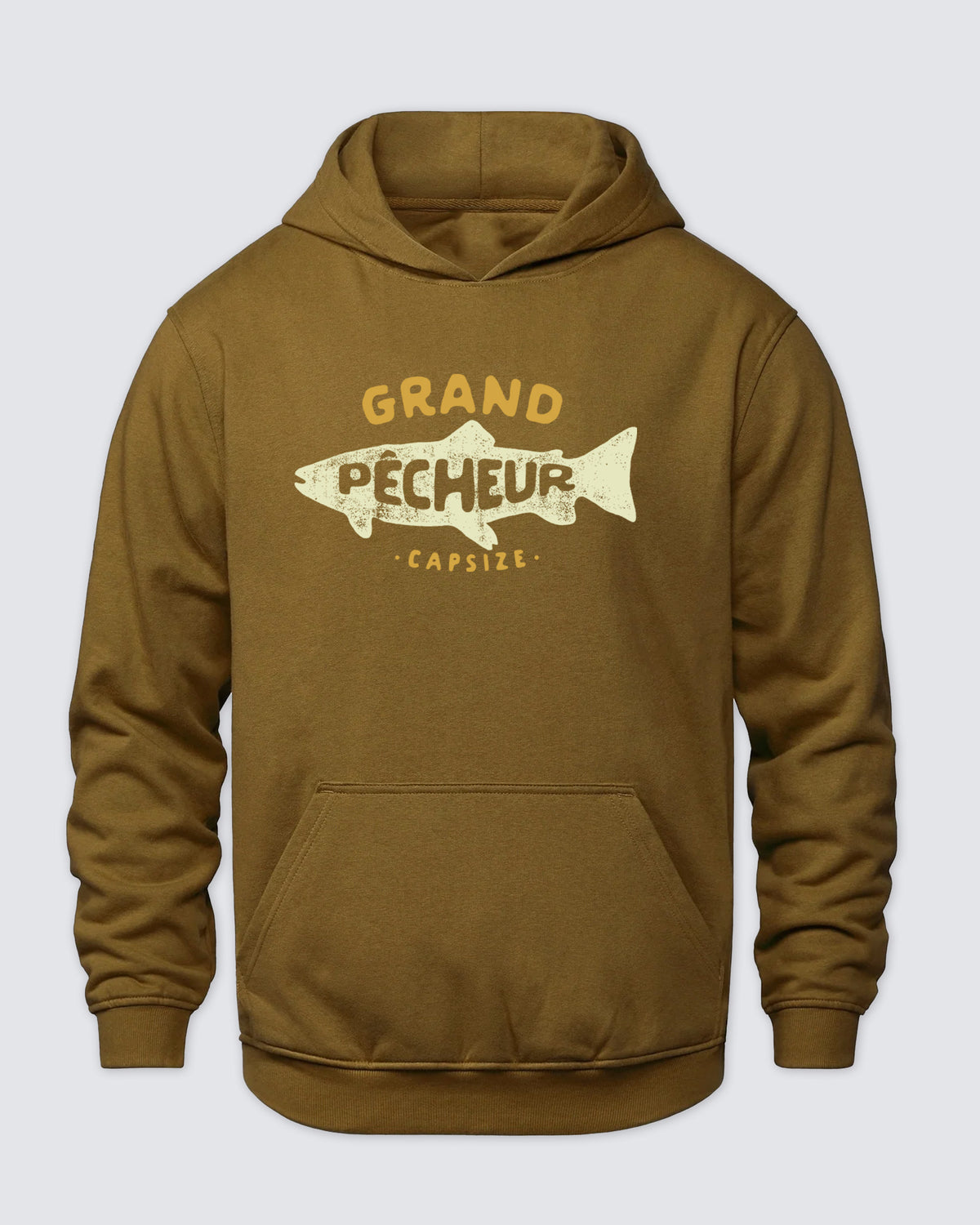 Kids Fishing Hoodie | Grand Pêcheur Caramel