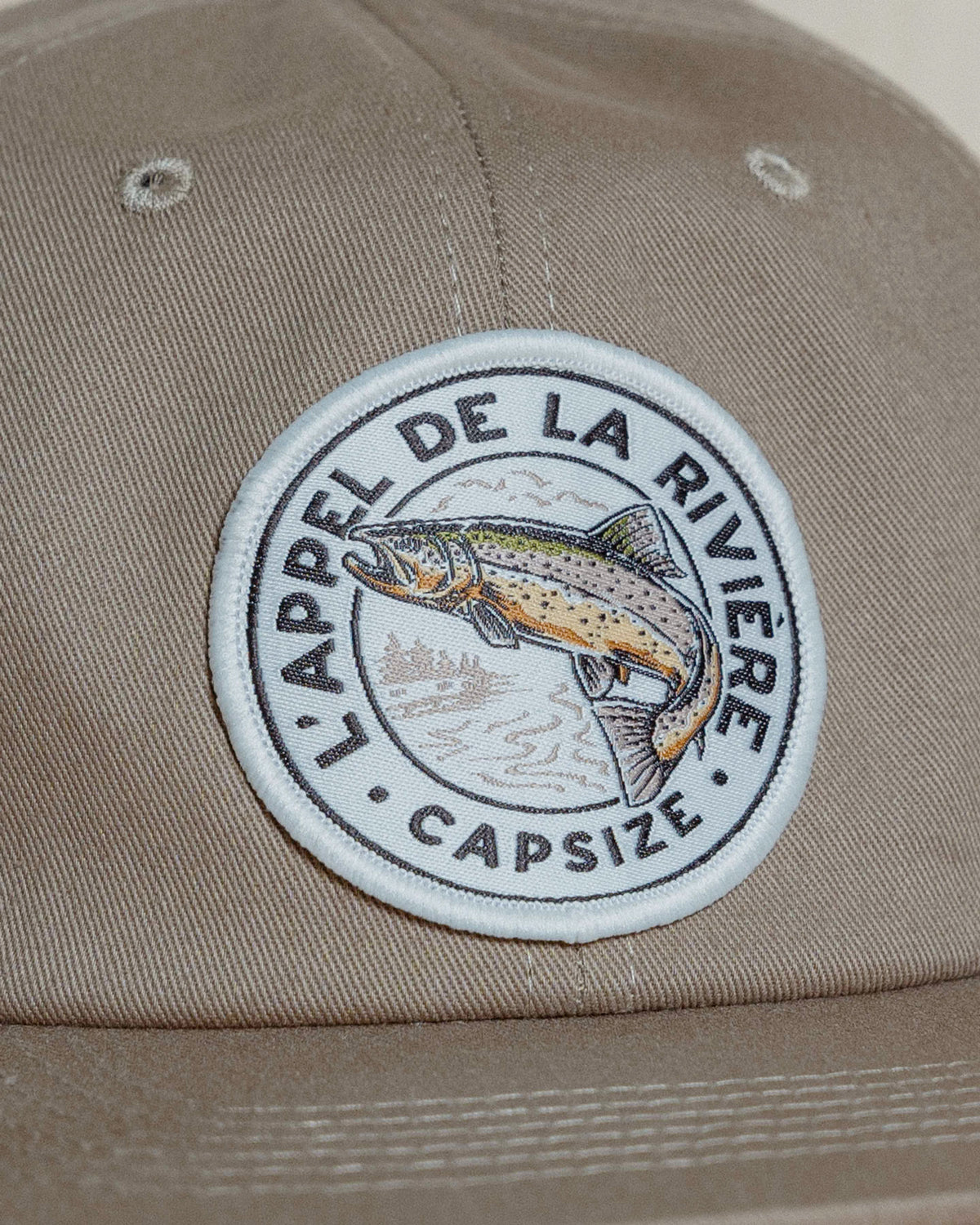 Casquette Pêche à la Mouche&lt;br&gt; Flat Bill L&#39;Appel de la Rivière